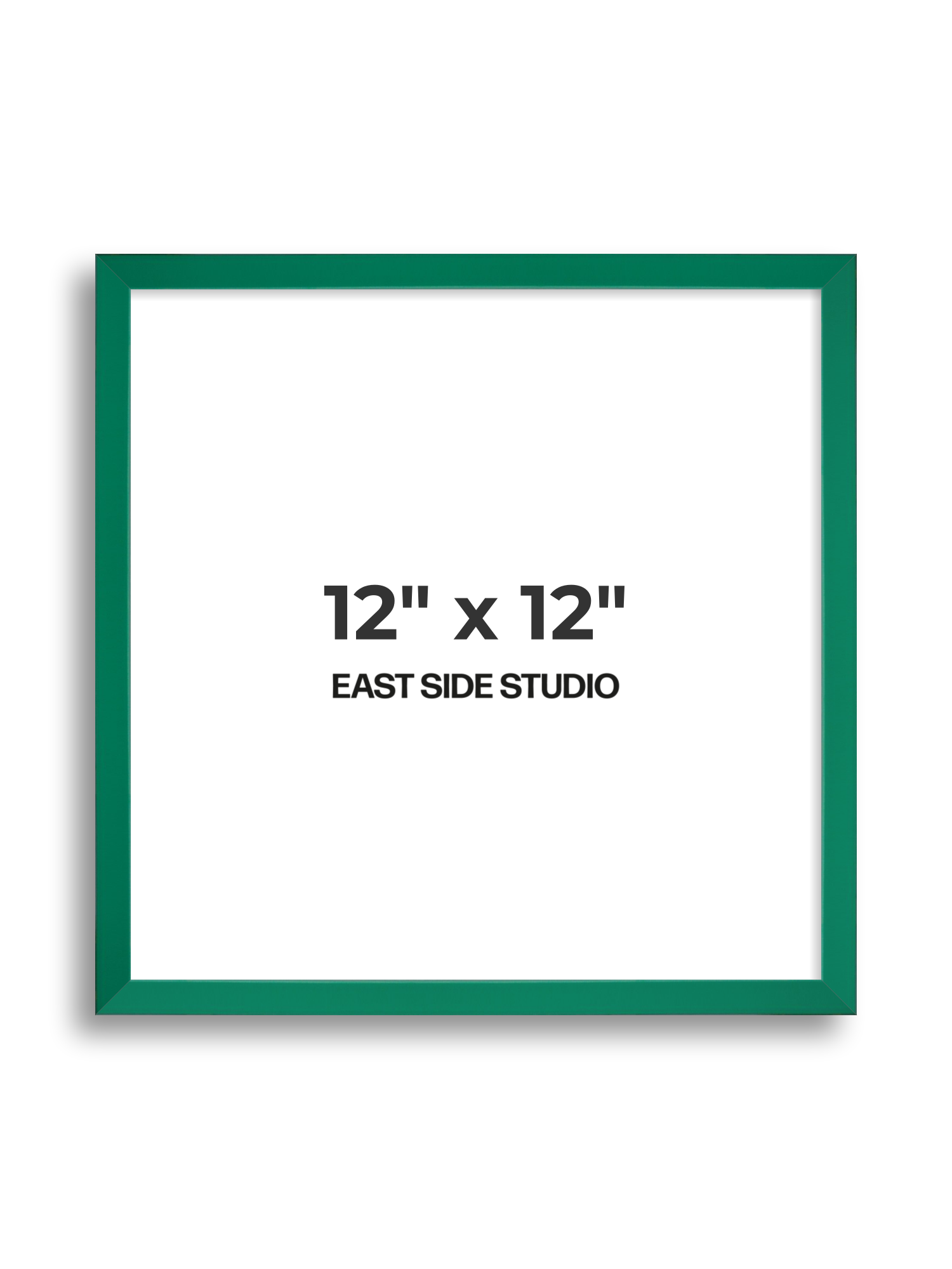 Emerald Green 12" x 12" picture frame