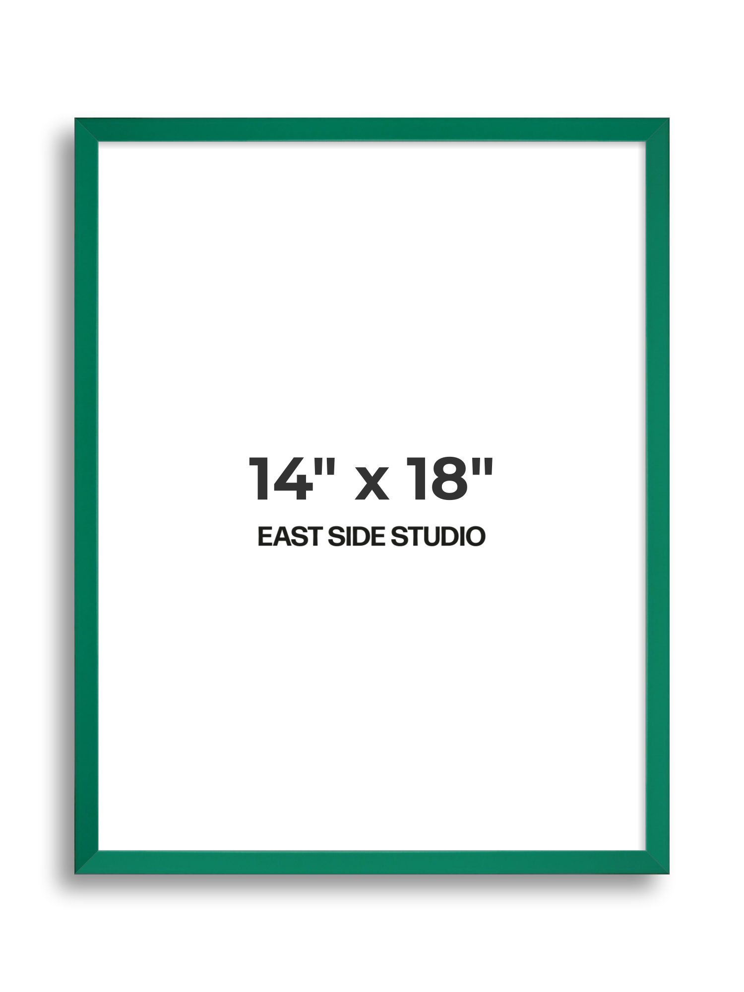 Emerald Green 14" x 18" picture frame