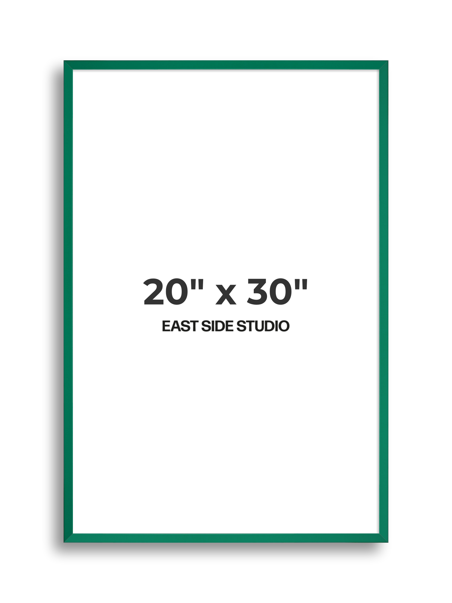 Emerald Green 20" x 30" picture frame