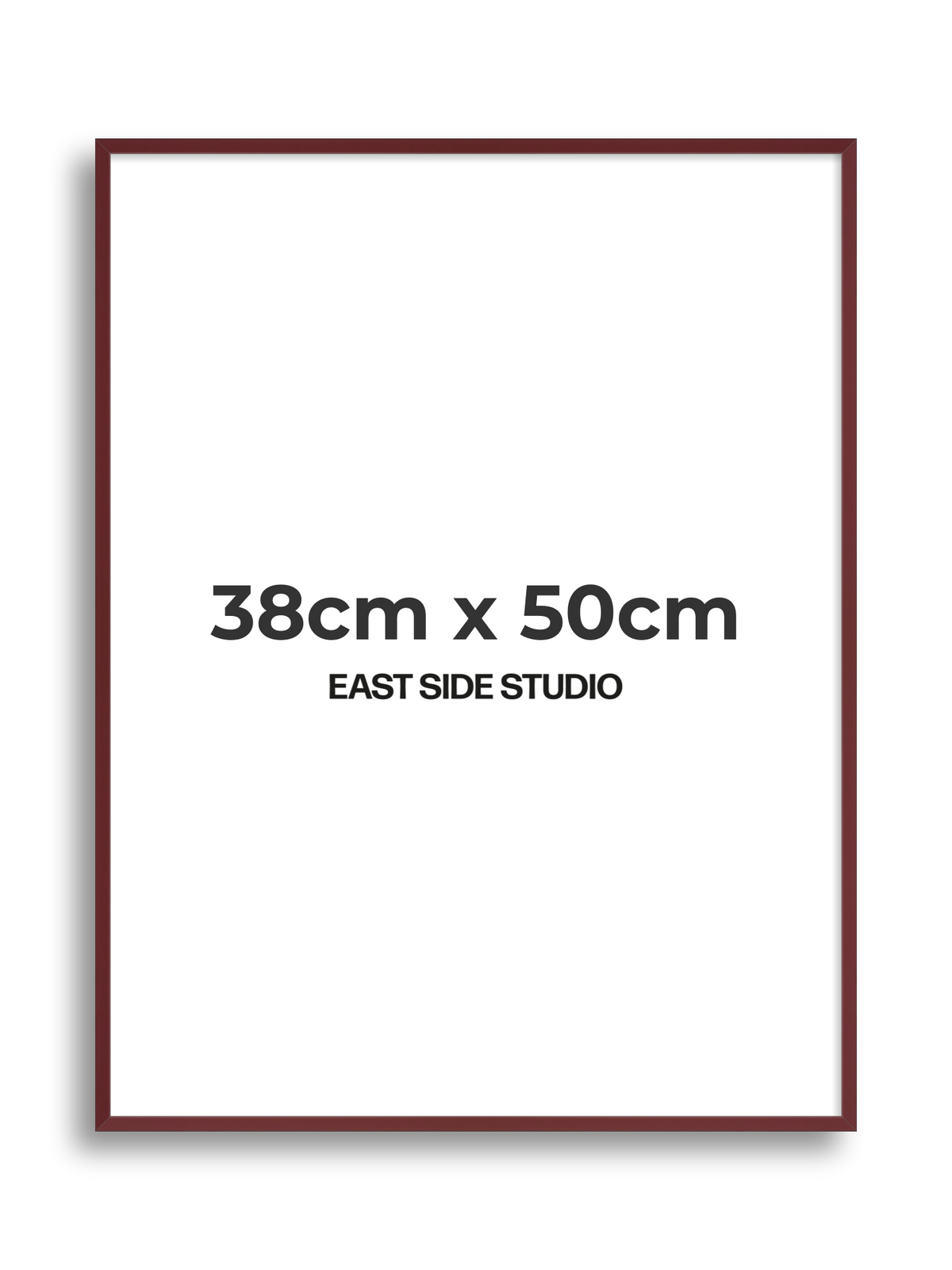 Burgundy 38cm x 50cm picture frame