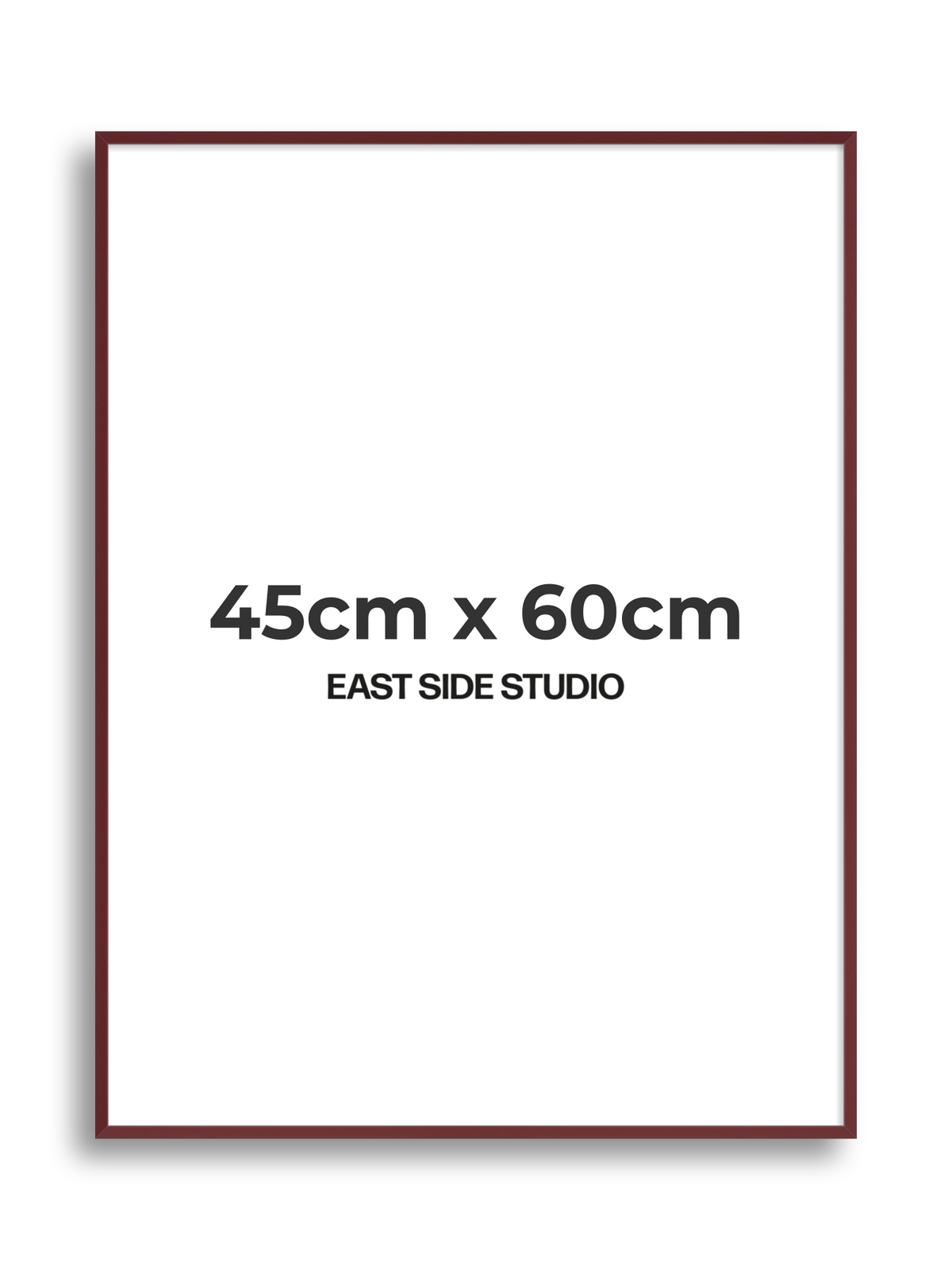 Burgundy 45cm x 60cm picture frame