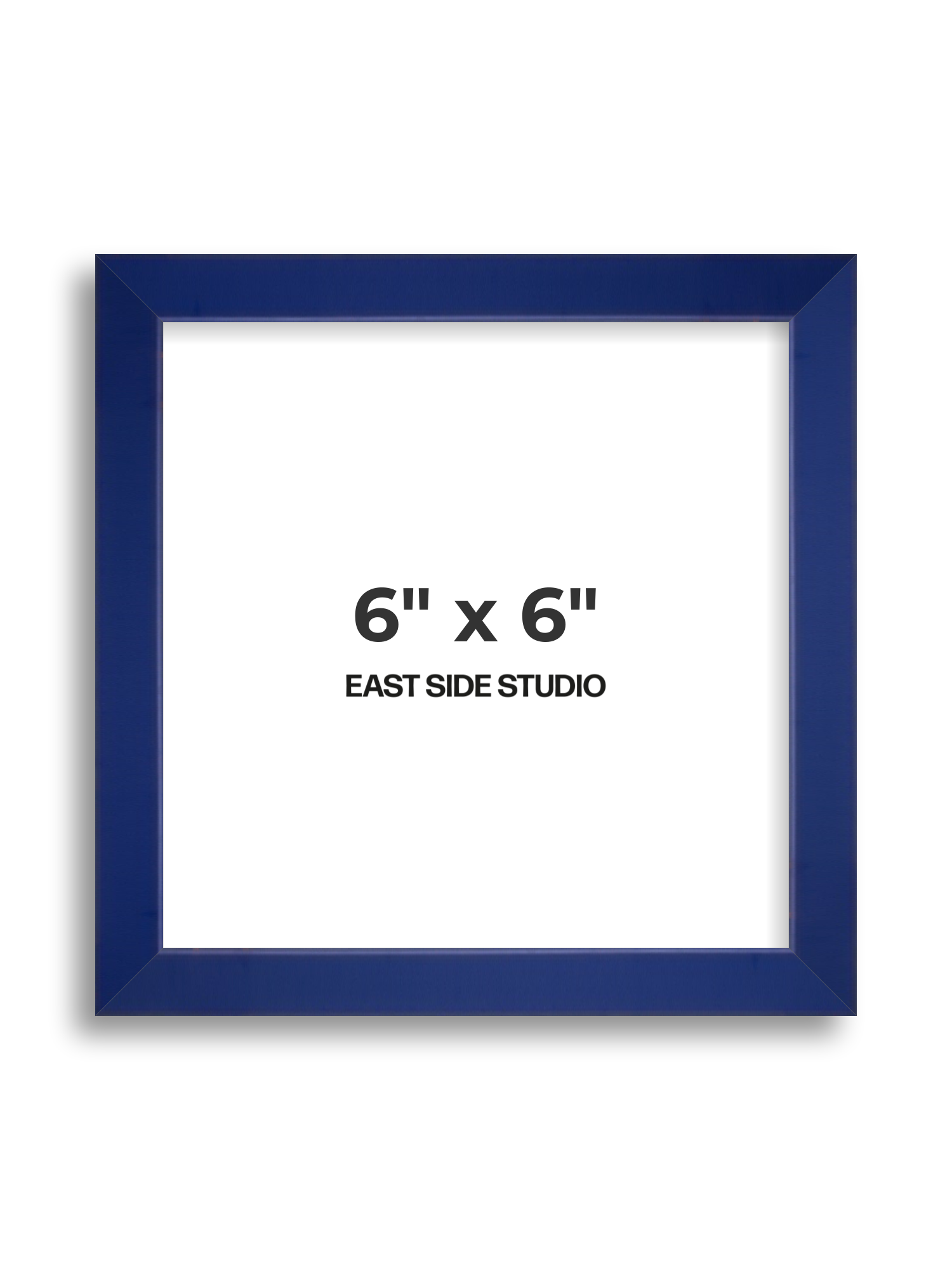 Cobalt Blue 6" x 6" picture frame