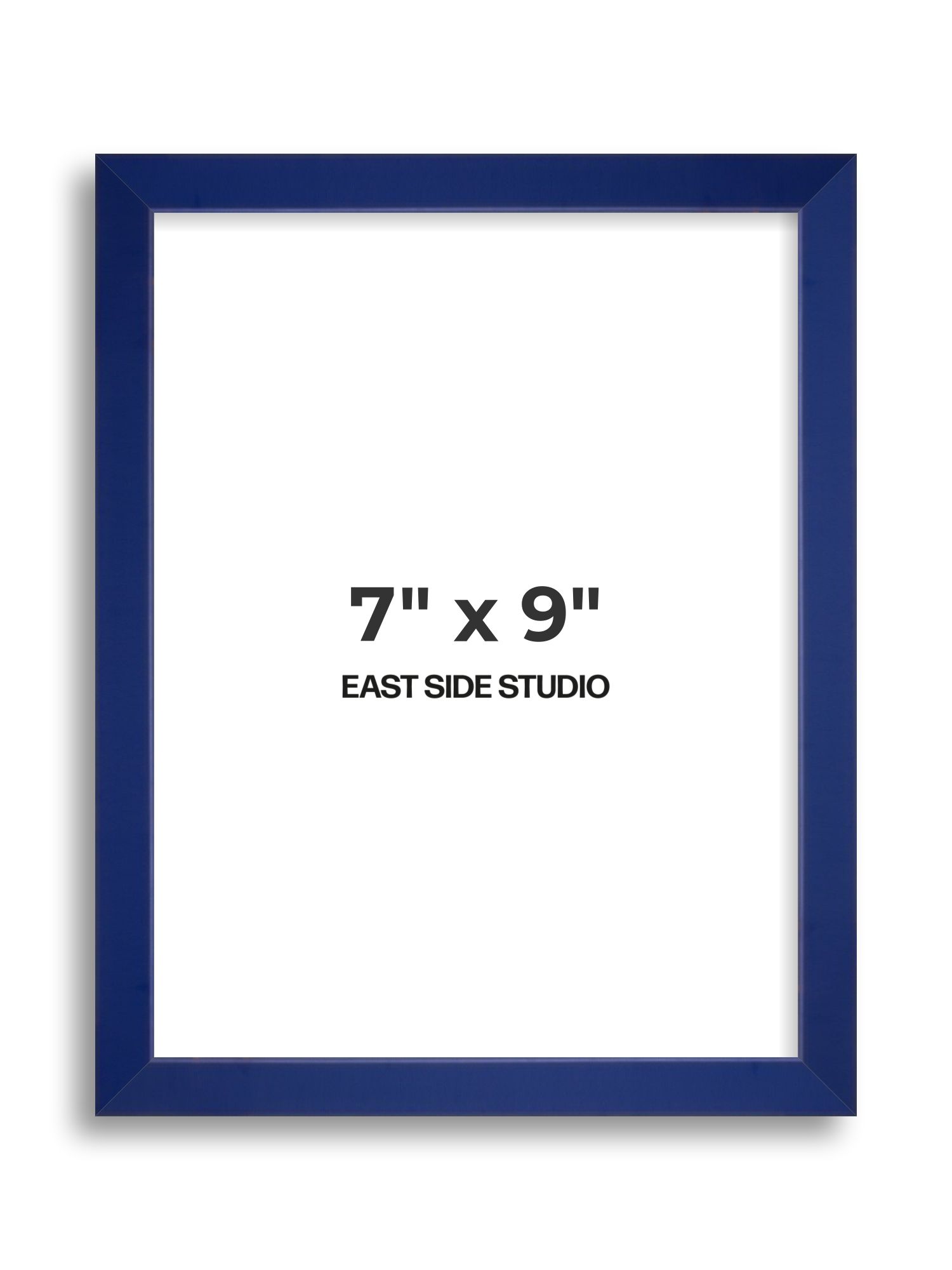 Cobalt Blue 7" x 9" picture frame