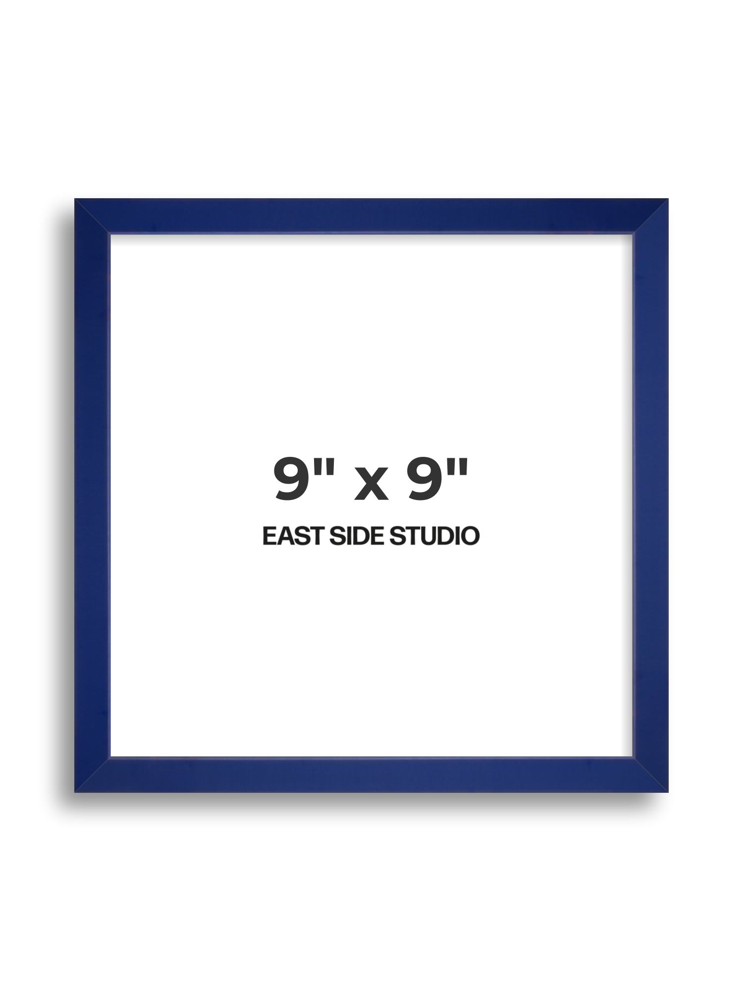 Cobalt Blue 9" x 9" picture frame