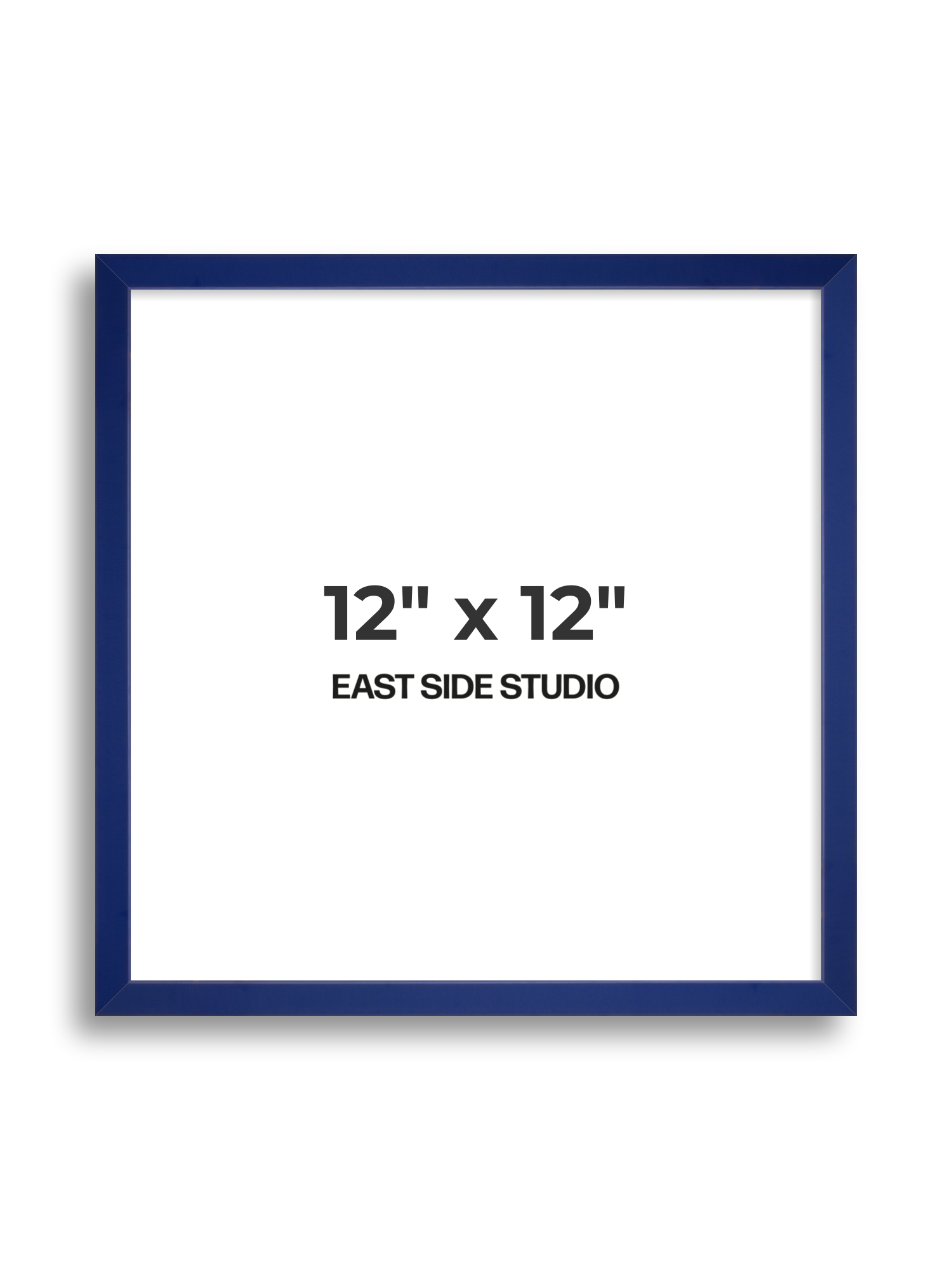 Cobalt Blue 12" x 12" picture frame