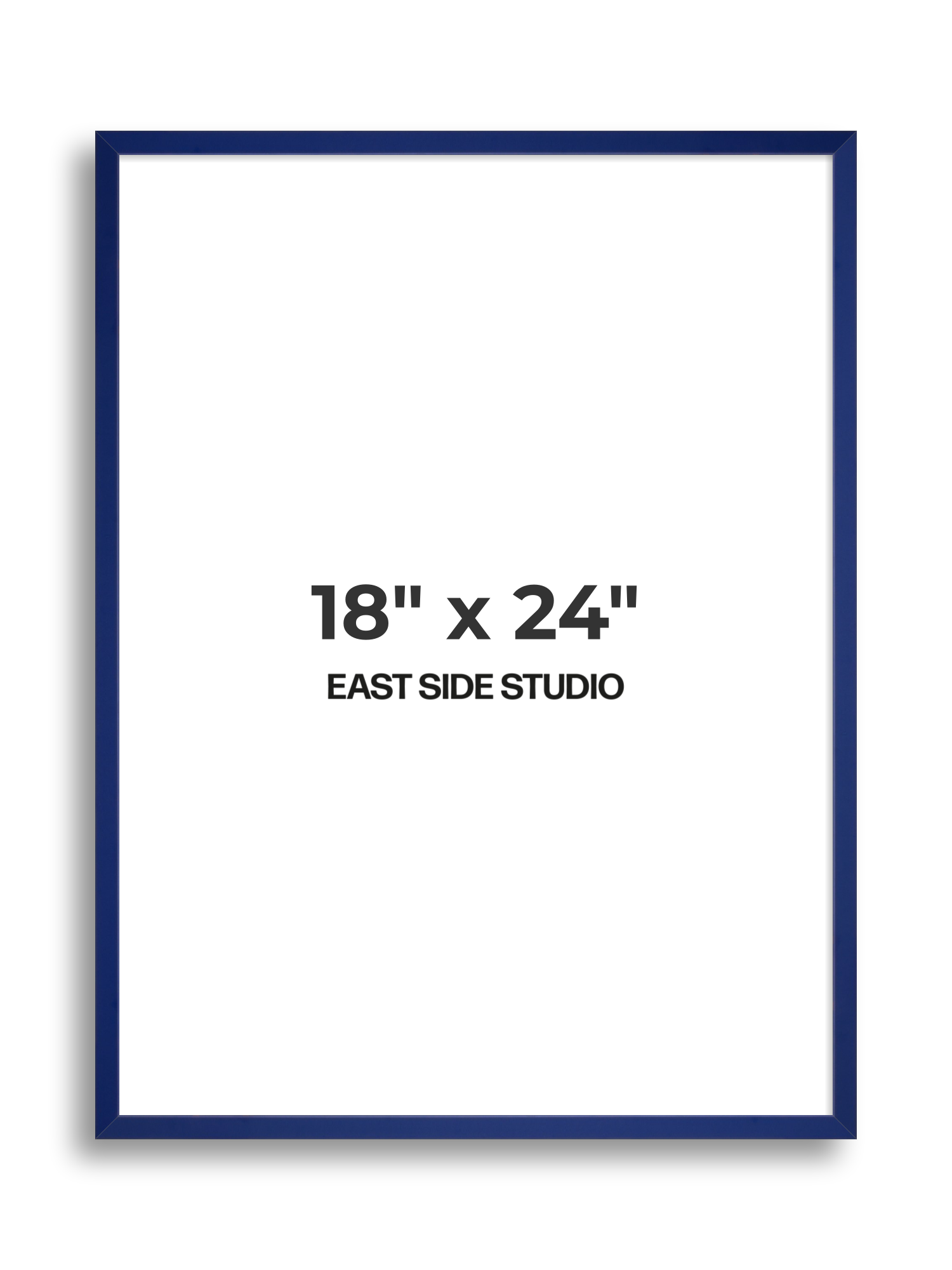 Cobalt Blue 18" x 24" picture frame