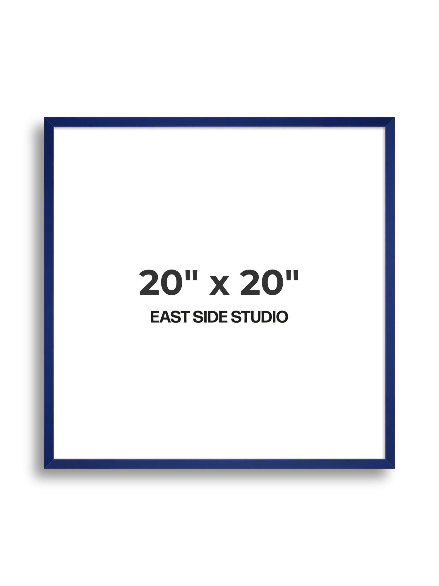 Cobalt Blue 20" x 20" picture frame