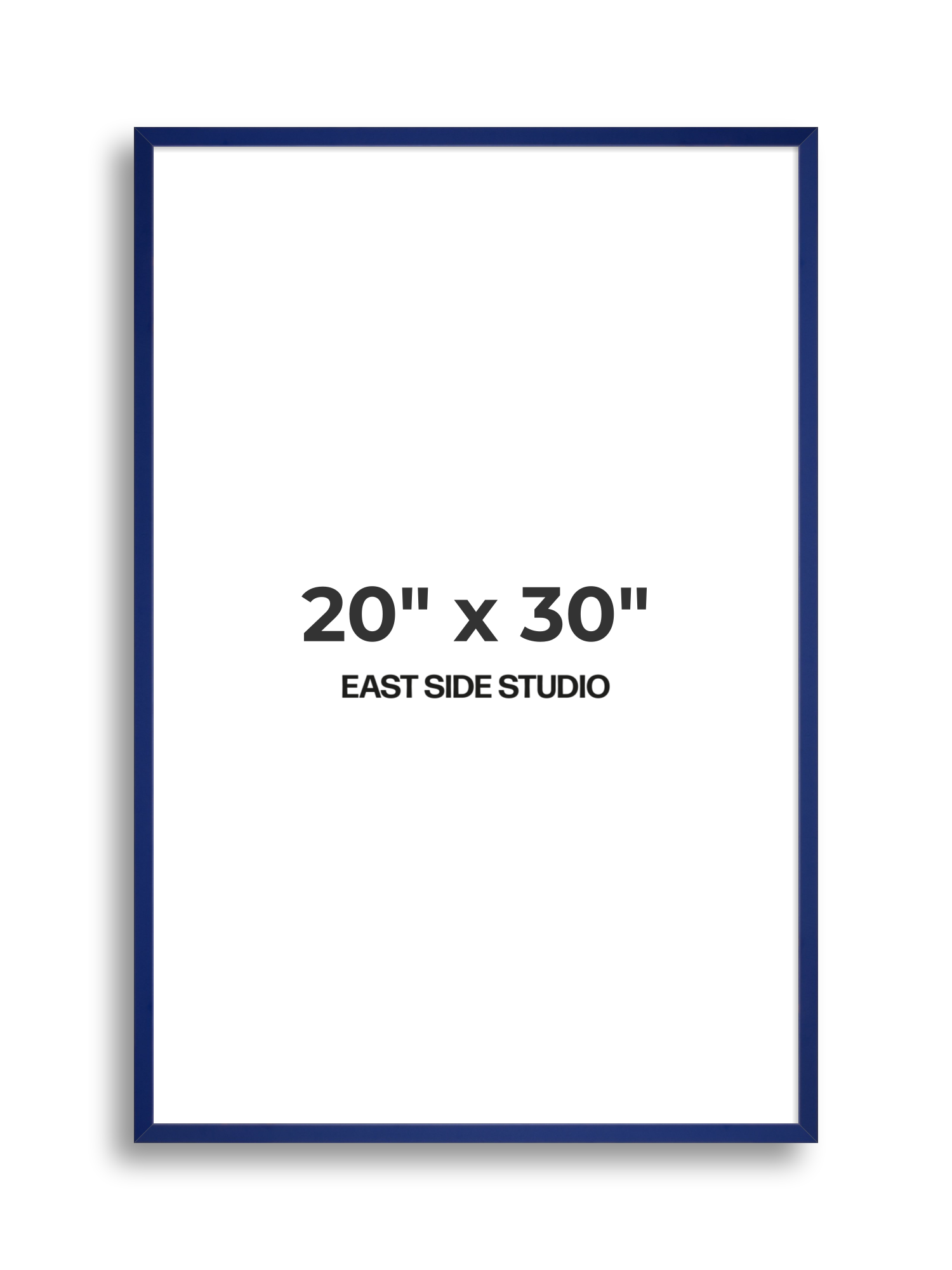 Cobalt Blue 20" x 30" picture frame