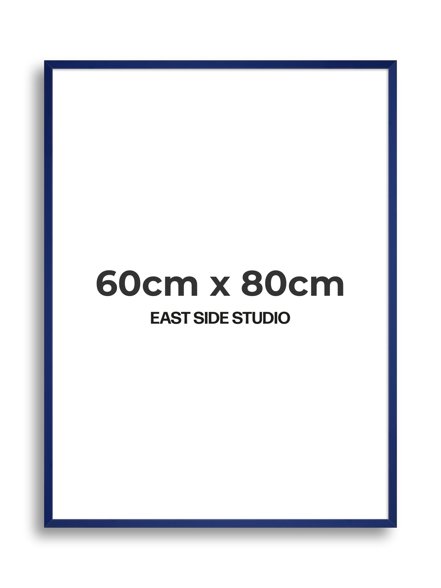 Cobalt Blue 60cm x 80cm picture frame