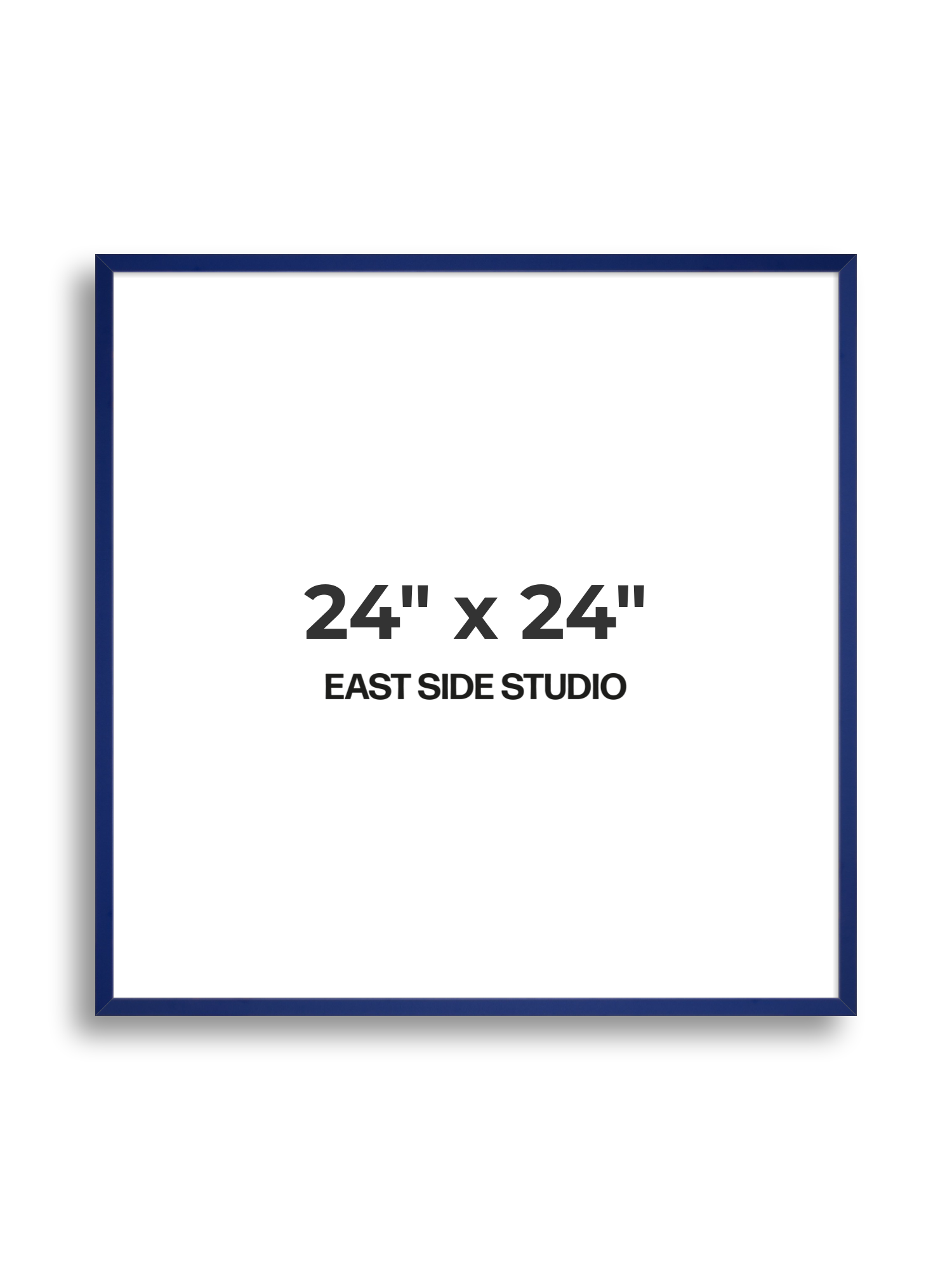 Cobalt Blue 24" x 24" picture frame