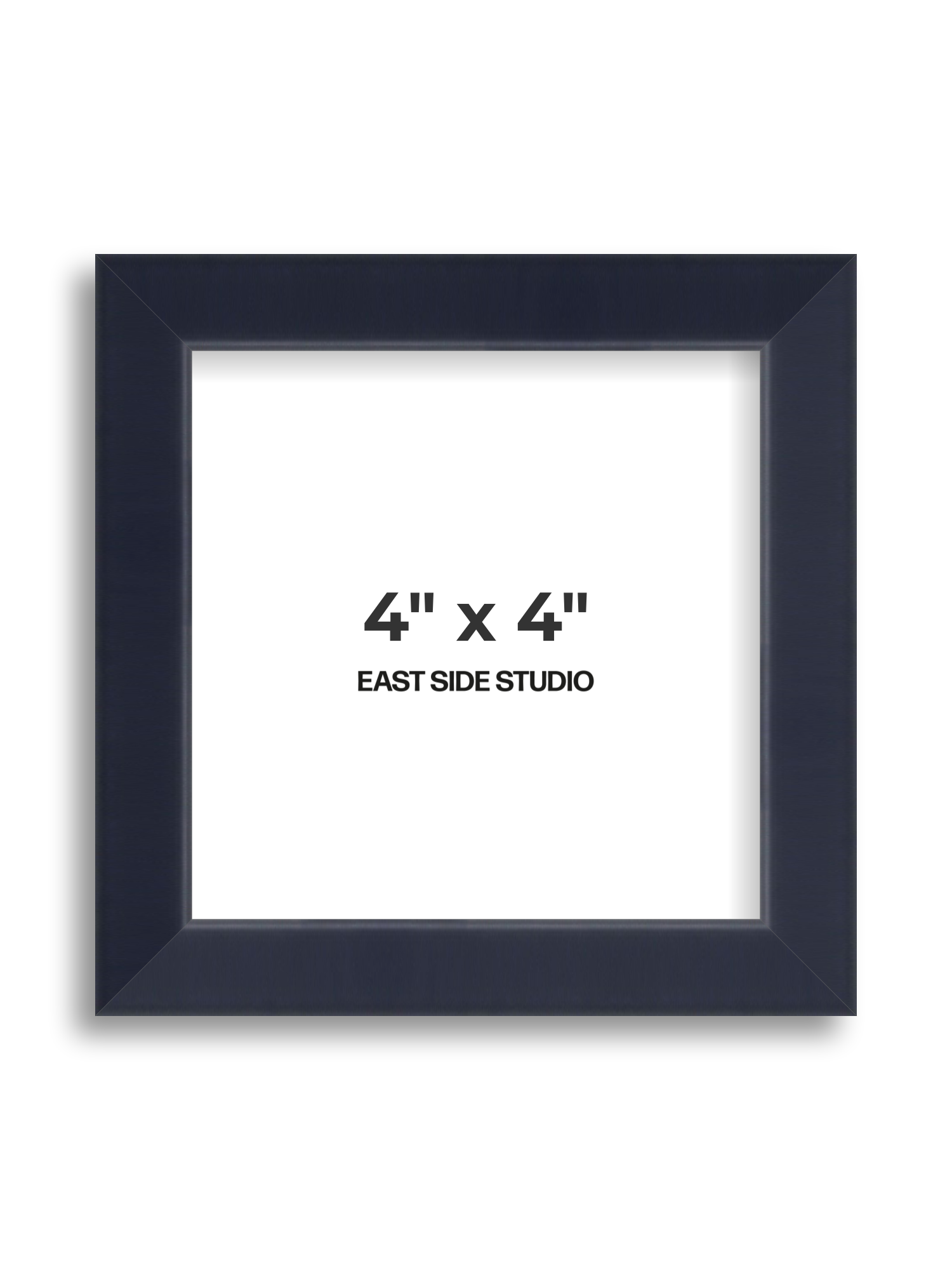 Navy Blue 4" x 4" picture frame