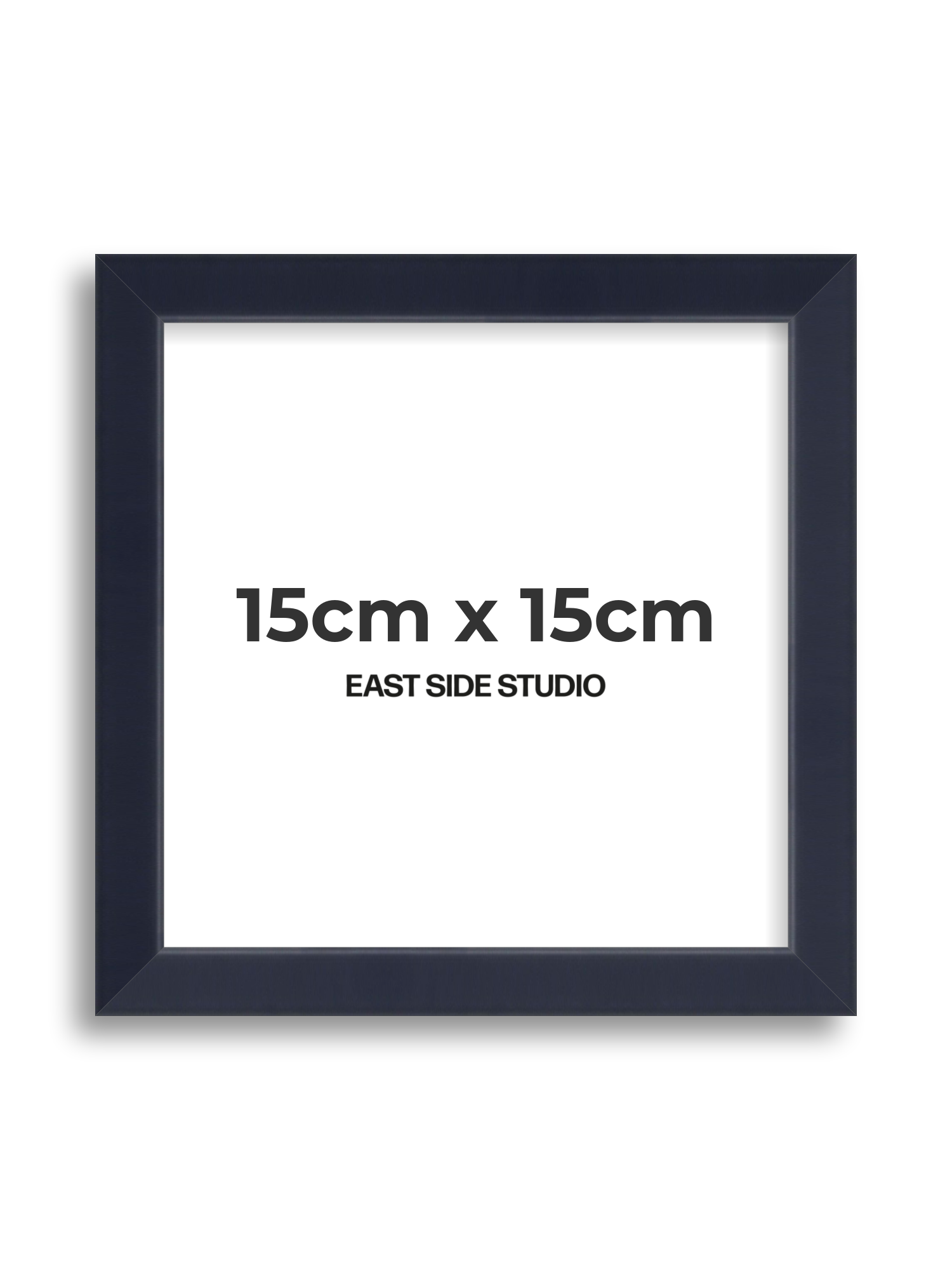 Navy Blue 15cm x 15cm picture frame
