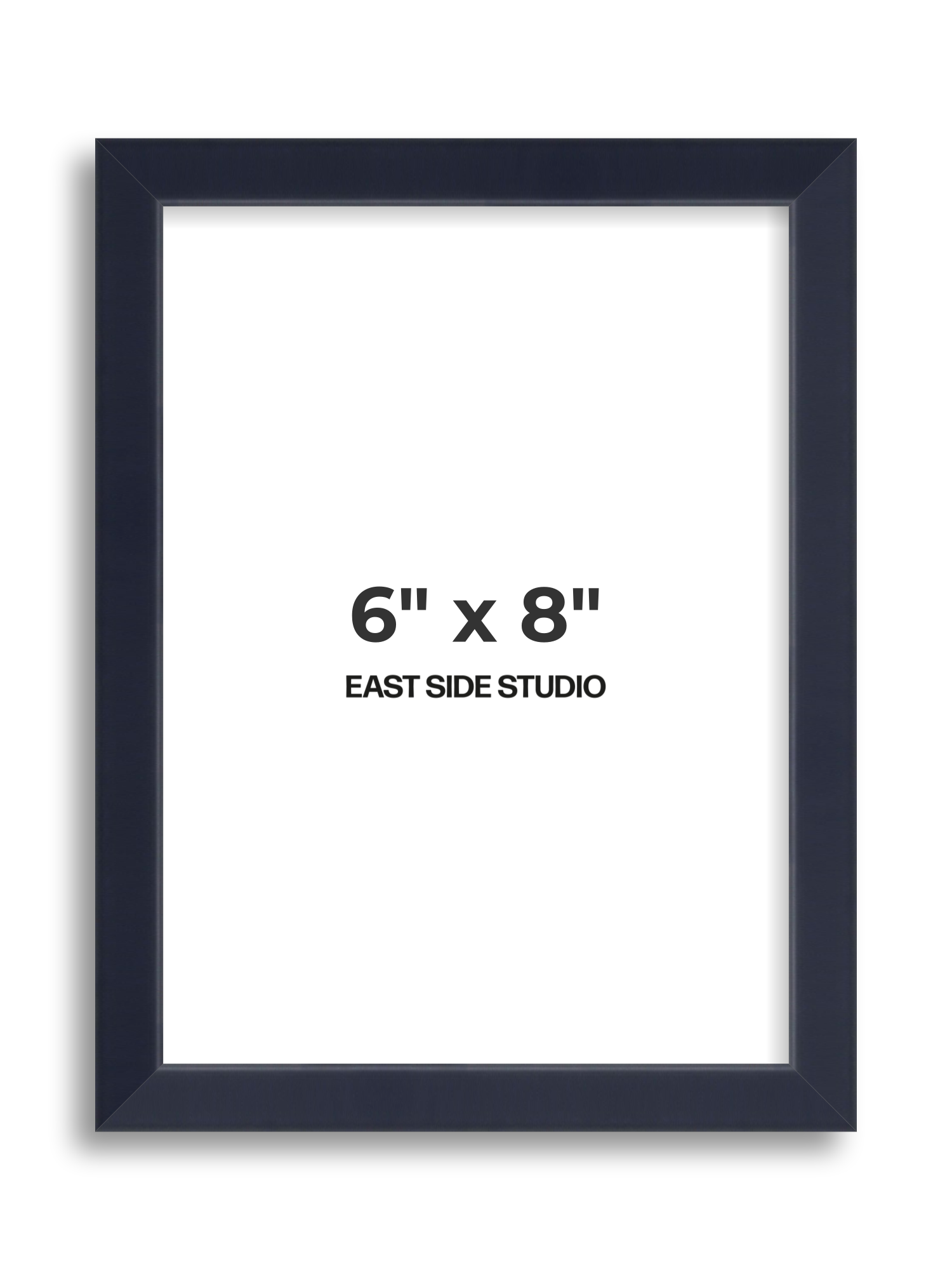 Navy Blue 6" x 8" picture frame
