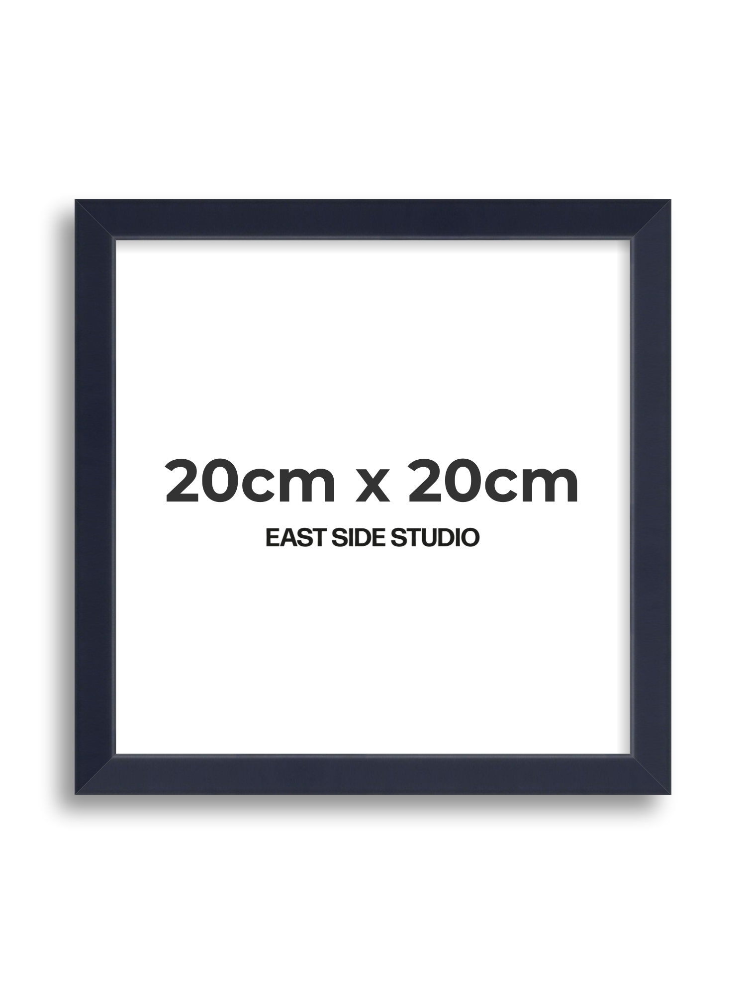Navy Blue 20cm x 20cm picture frame
