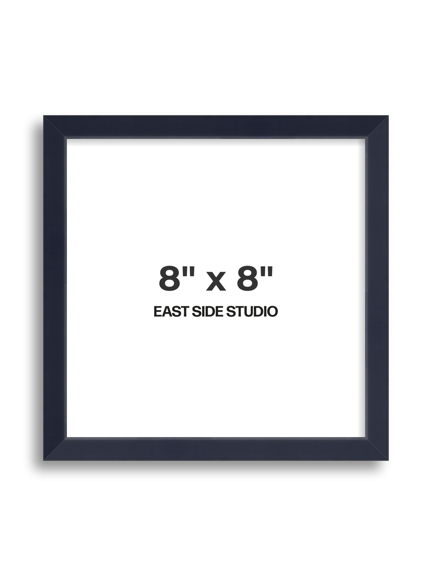 Navy Blue 8" x 8" picture frame