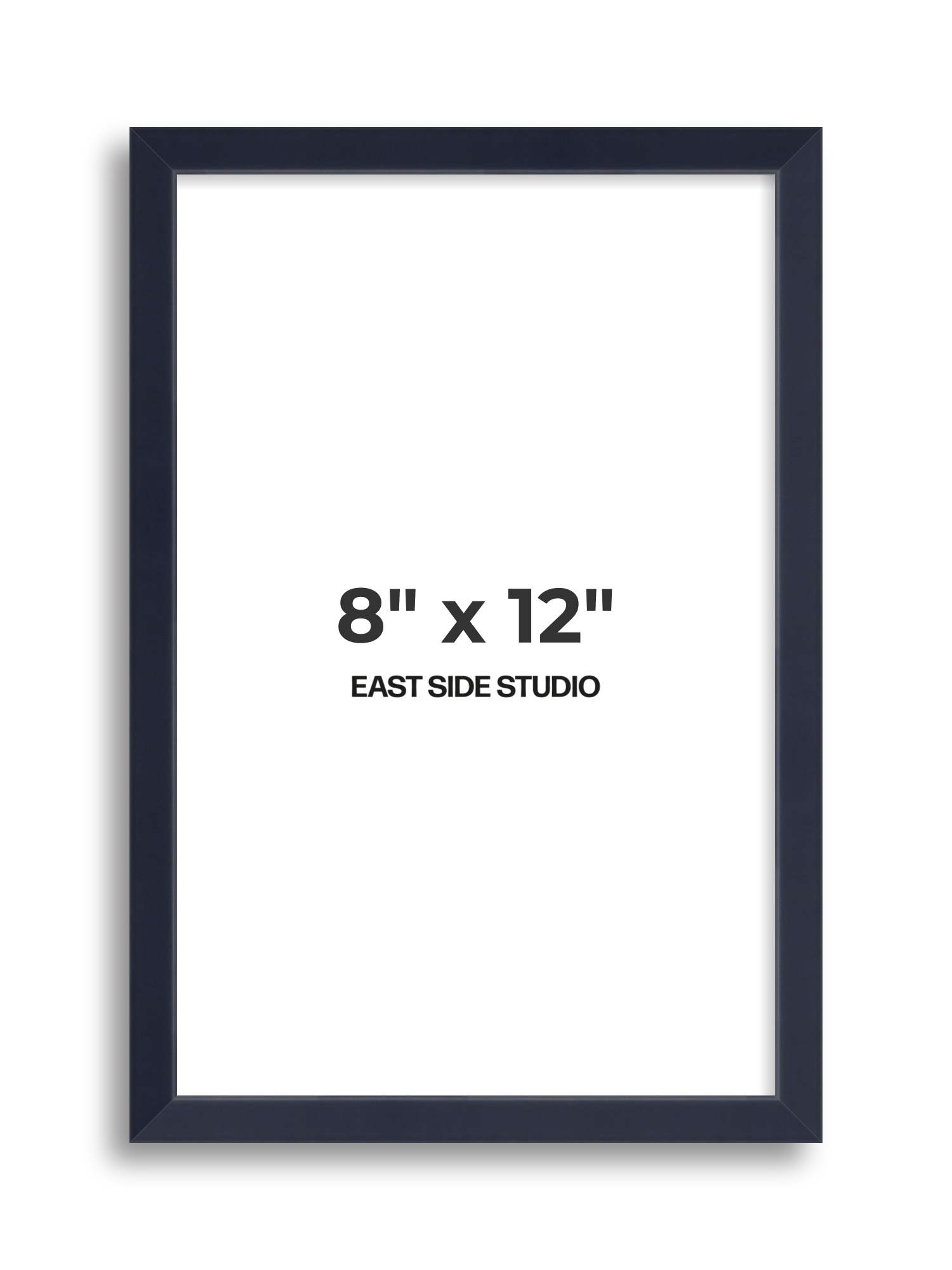 Navy Blue 8" x 12" picture frame