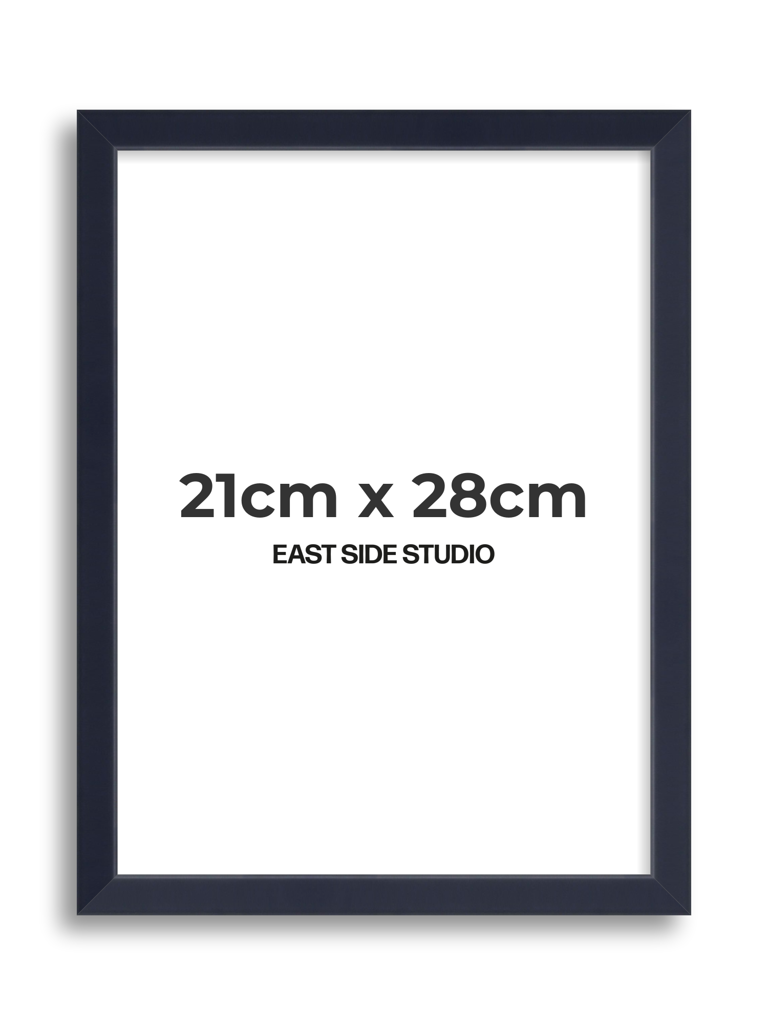 Navy Blue 21cm x 28cm picture frame