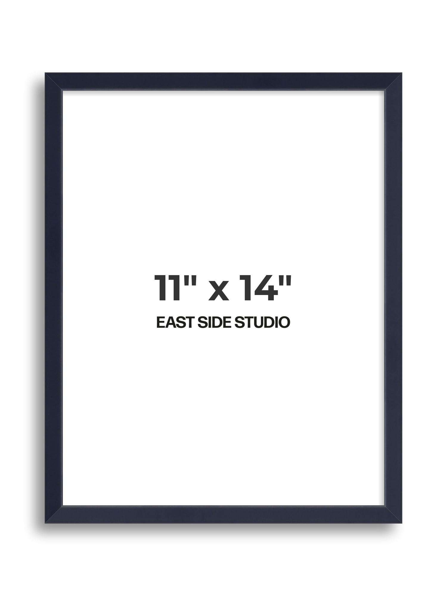 Navy Blue 11" x 14" picture frame