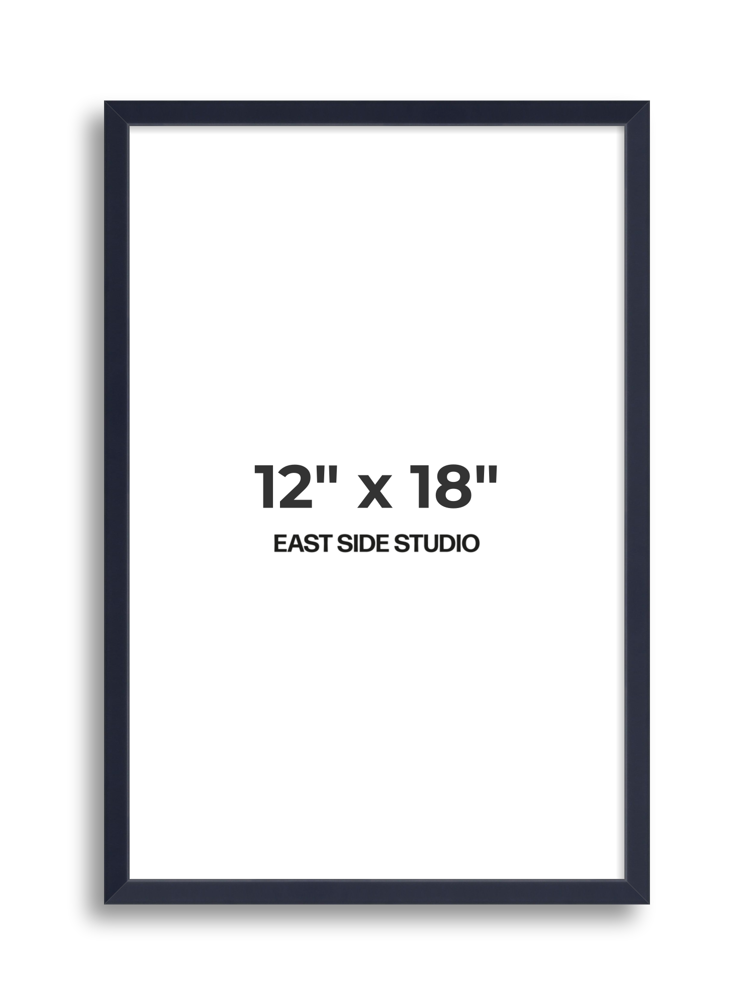 Navy Blue 12" x 18" picture frame
