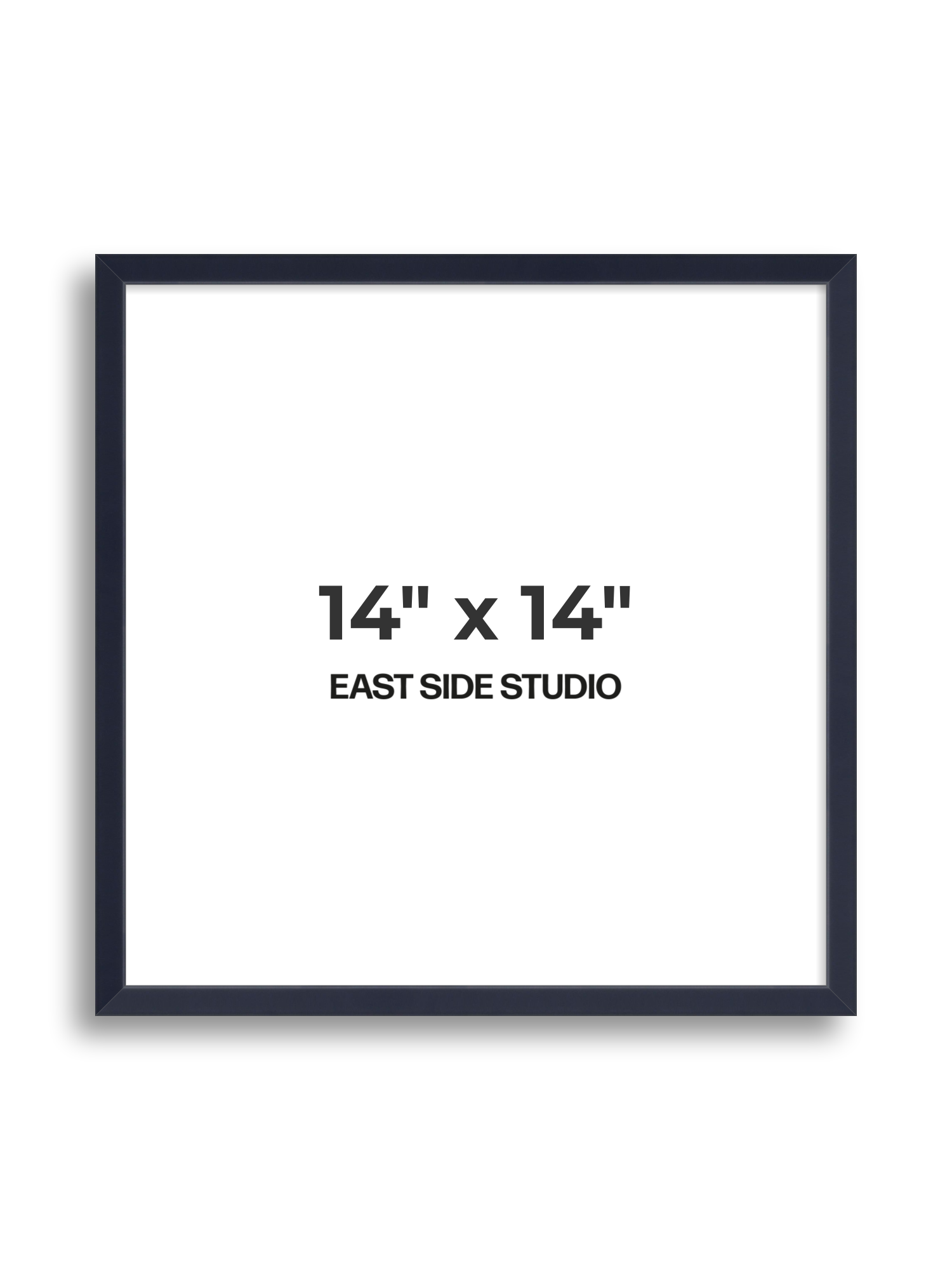 Navy Blue 14" x 14" picture frame