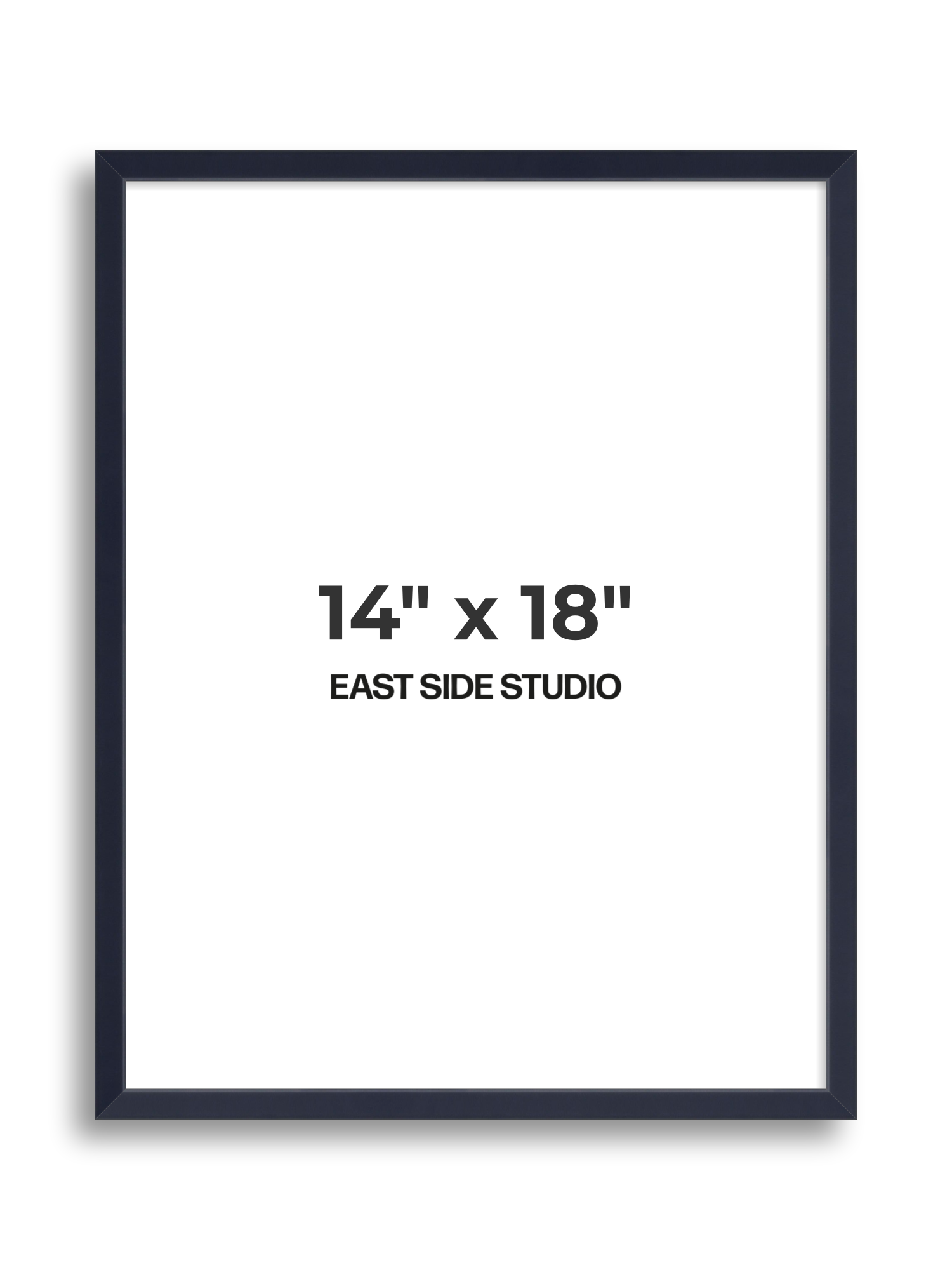 Navy Blue 14" x 18" picture frame