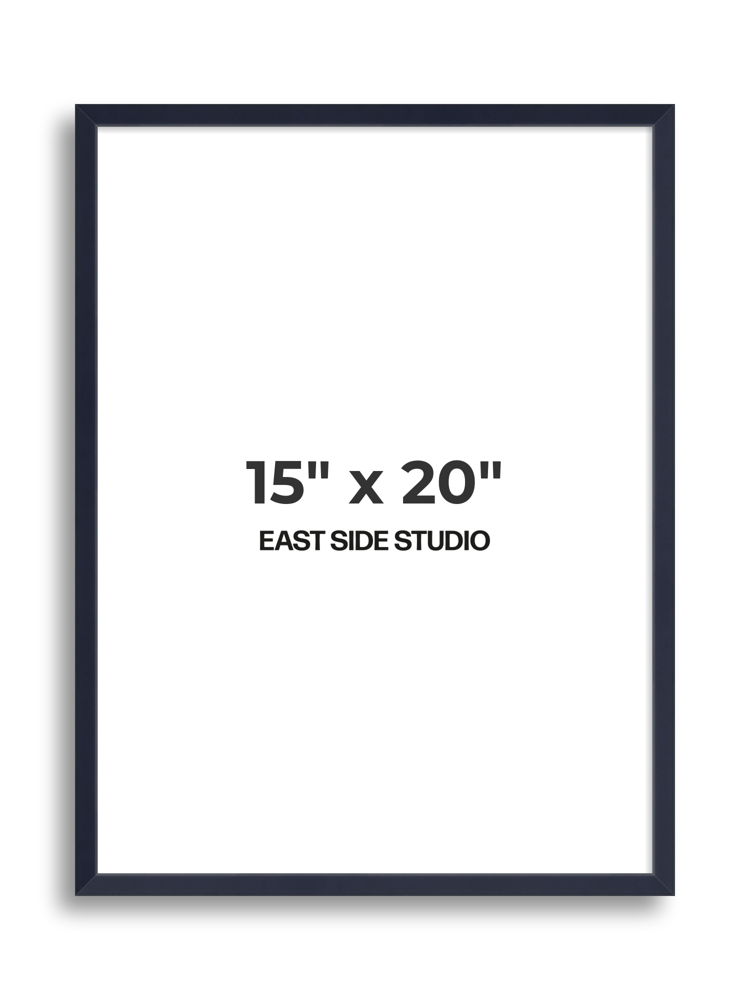Navy Blue 15" x 20" picture frame