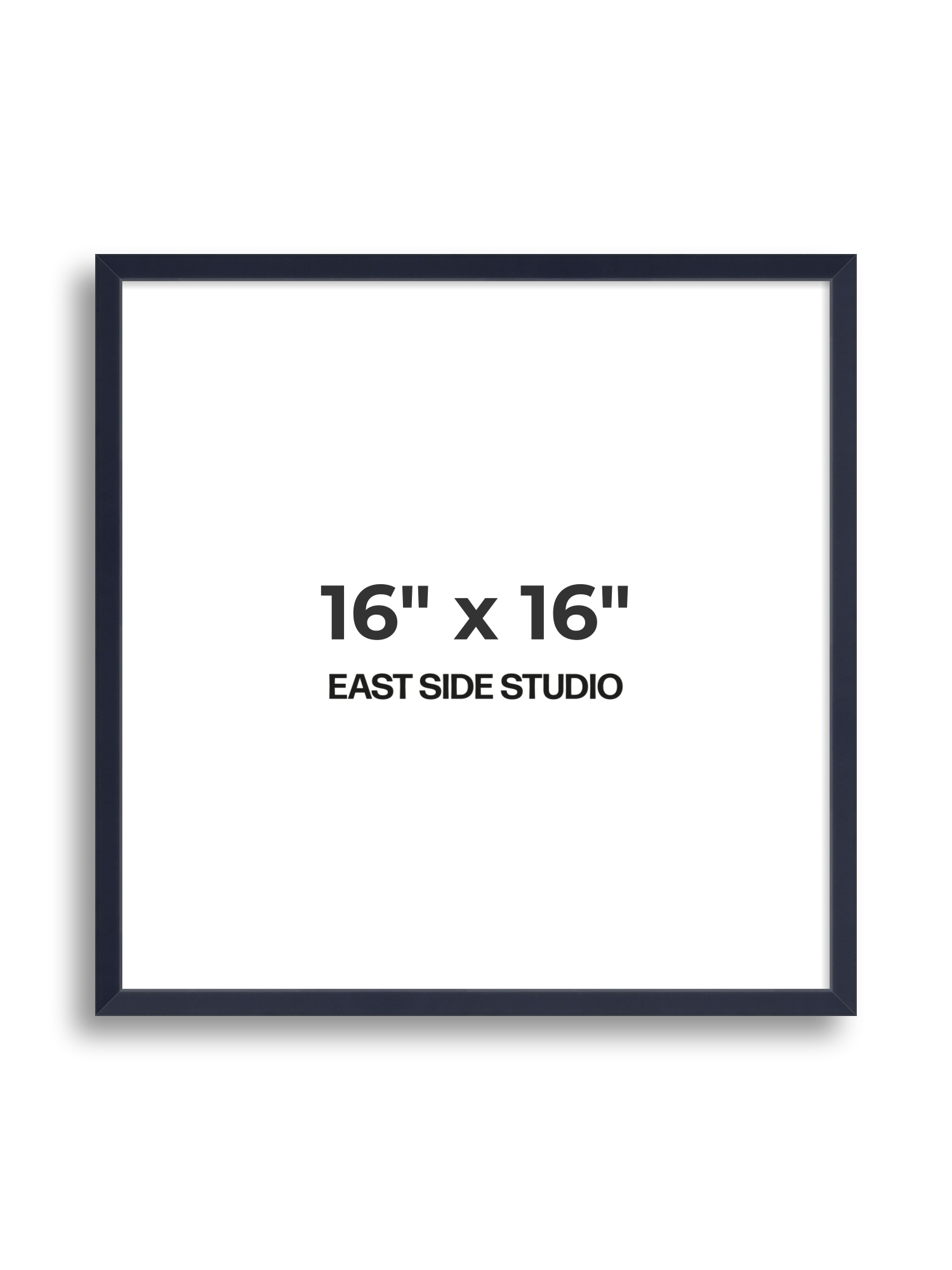 Navy Blue 16" x 16" picture frame