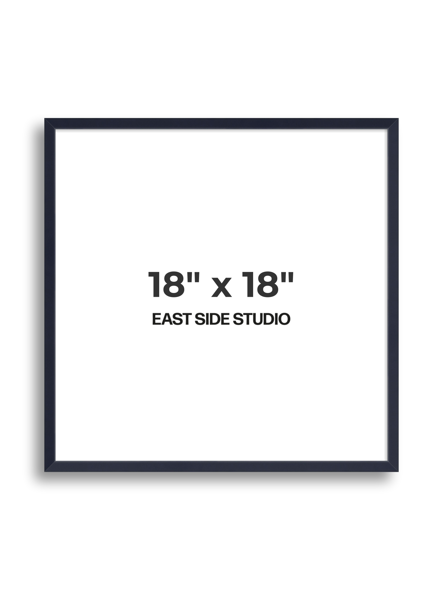 Navy Blue 18" x 18" picture frame