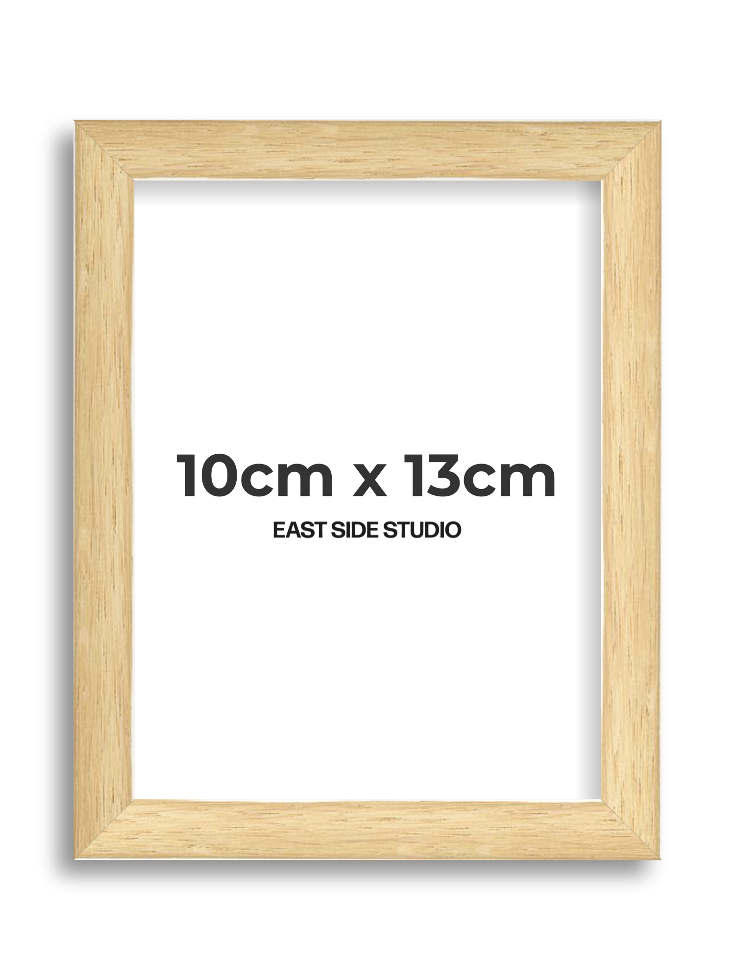 Solid Oak 10cm x 13cm picture frame