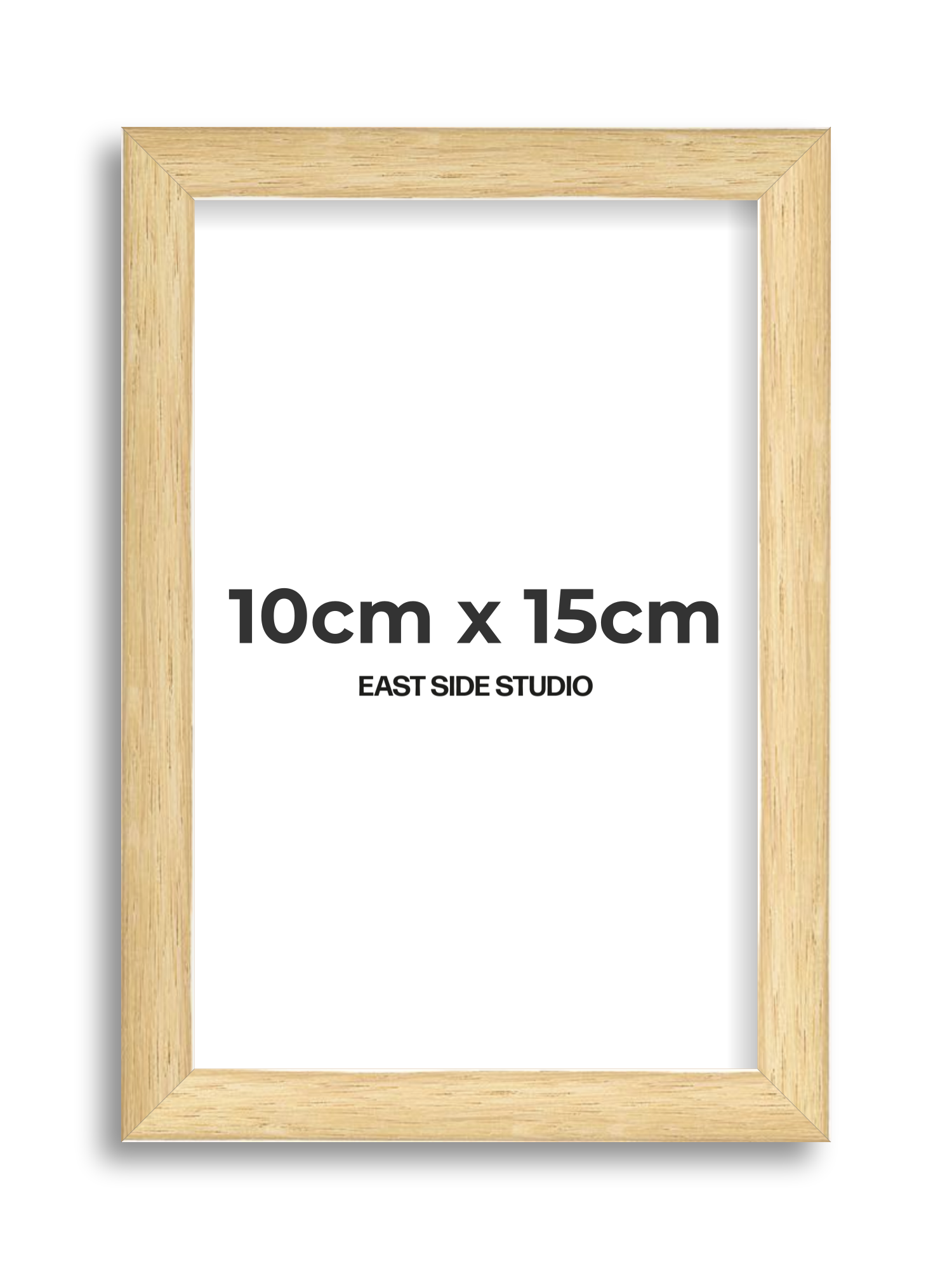 Solid Oak 10cm x 15cm picture frame