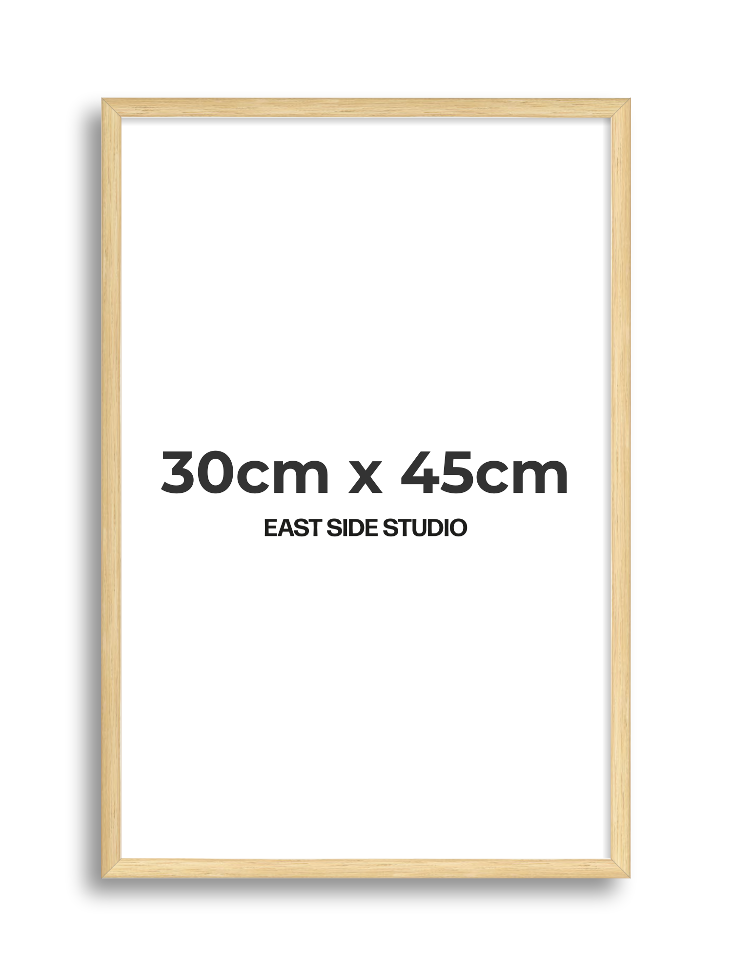 Solid Oak 30cm x 45cm picture frame