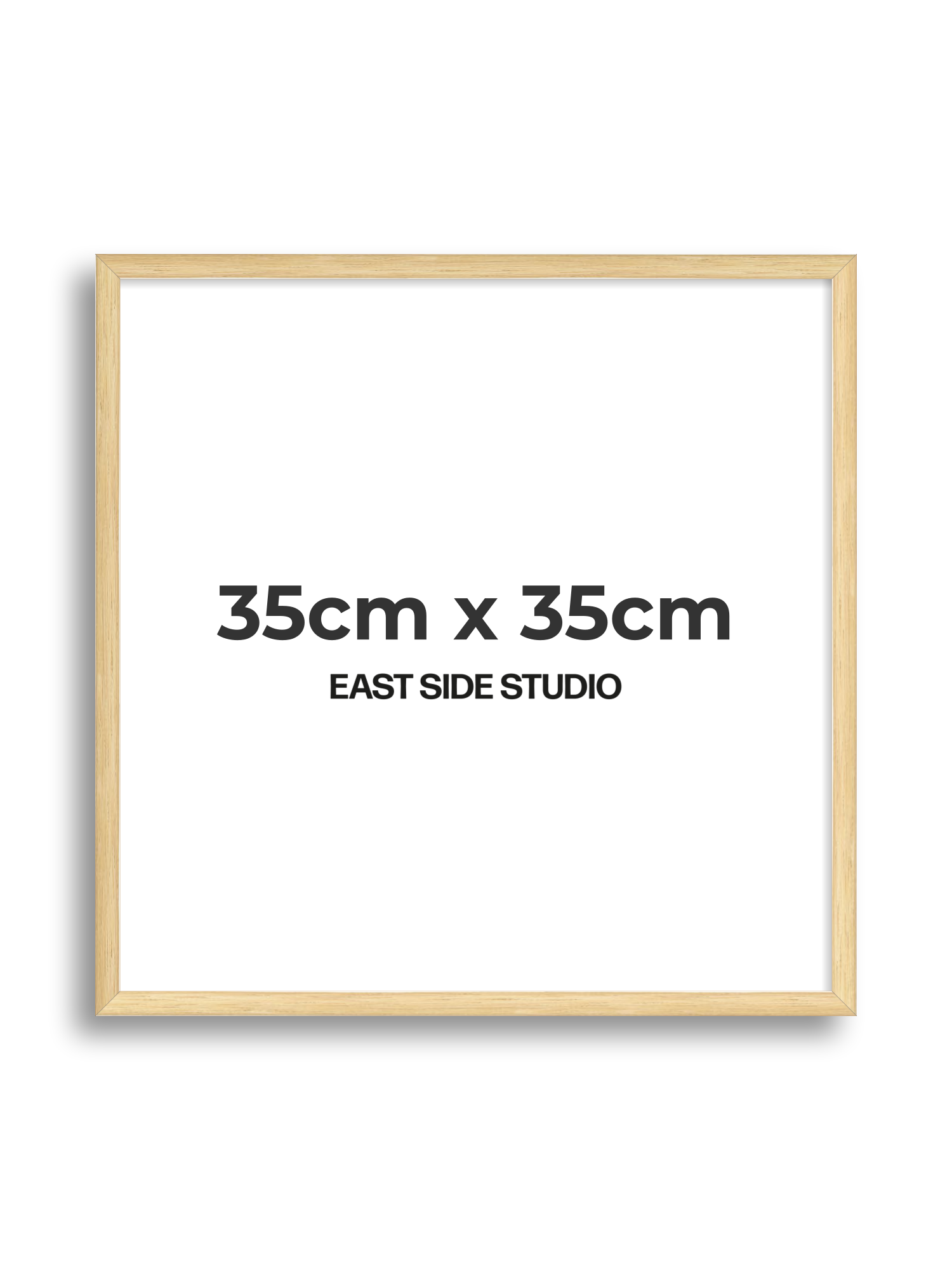 Solid Oak 35cm x 35cm picture frame