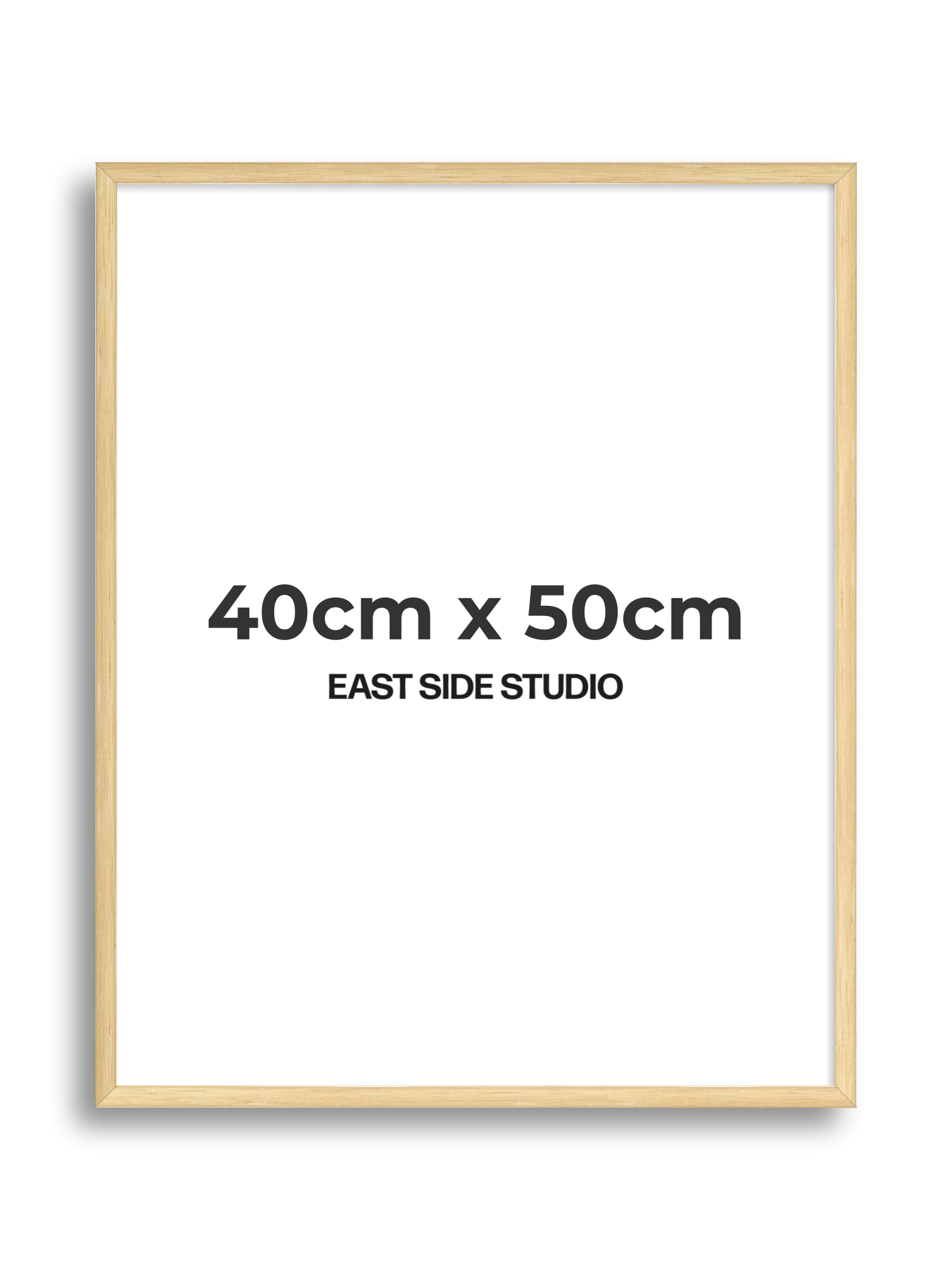 Solid Oak 40cm x 50cm picture frame