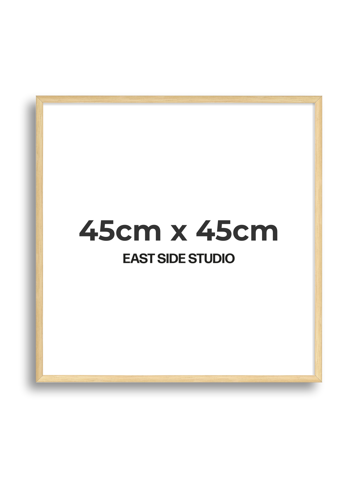 Solid Oak 45cm x 45cm picture frame