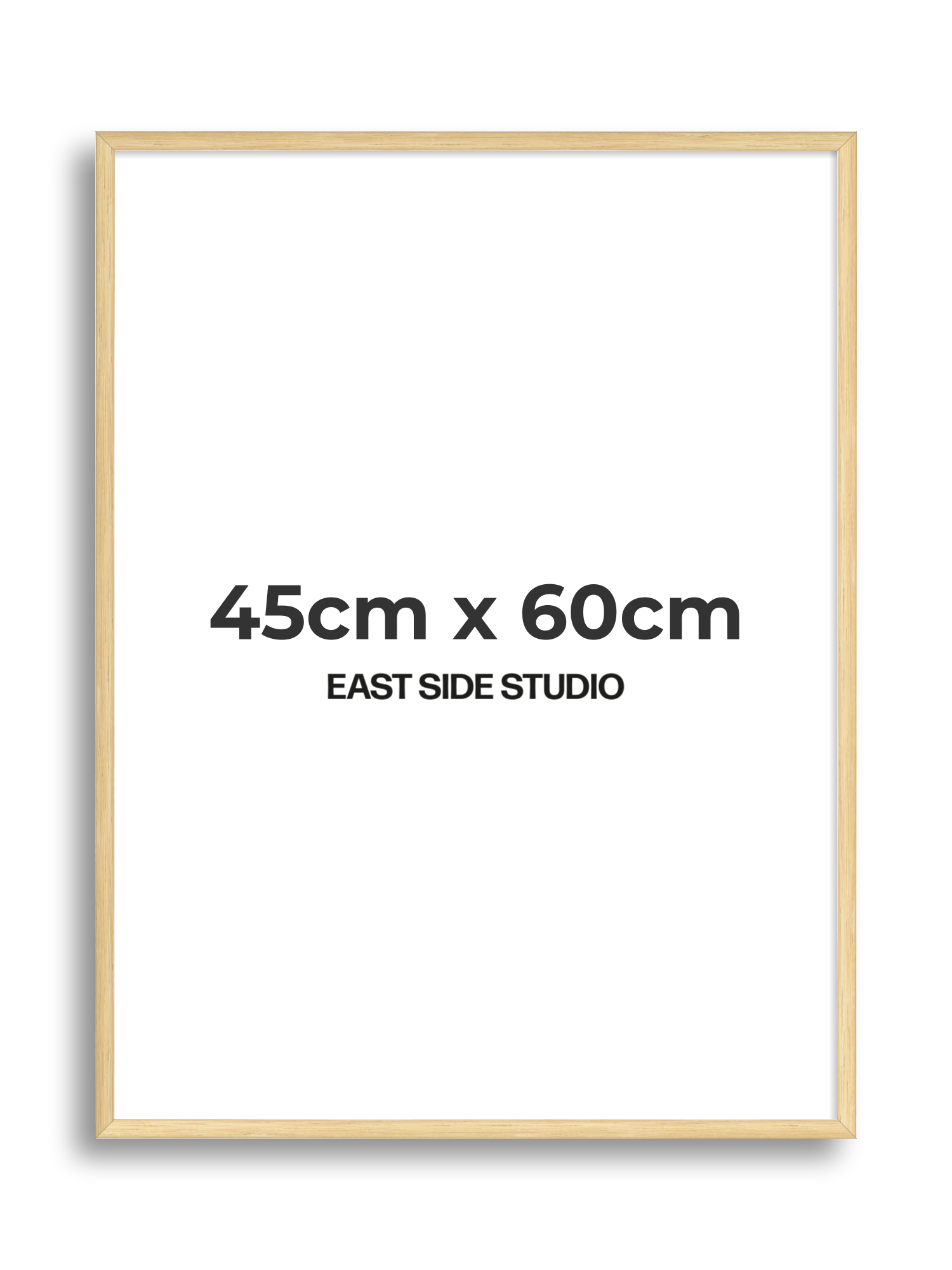 Solid Oak 45cm x 60cm picture frame