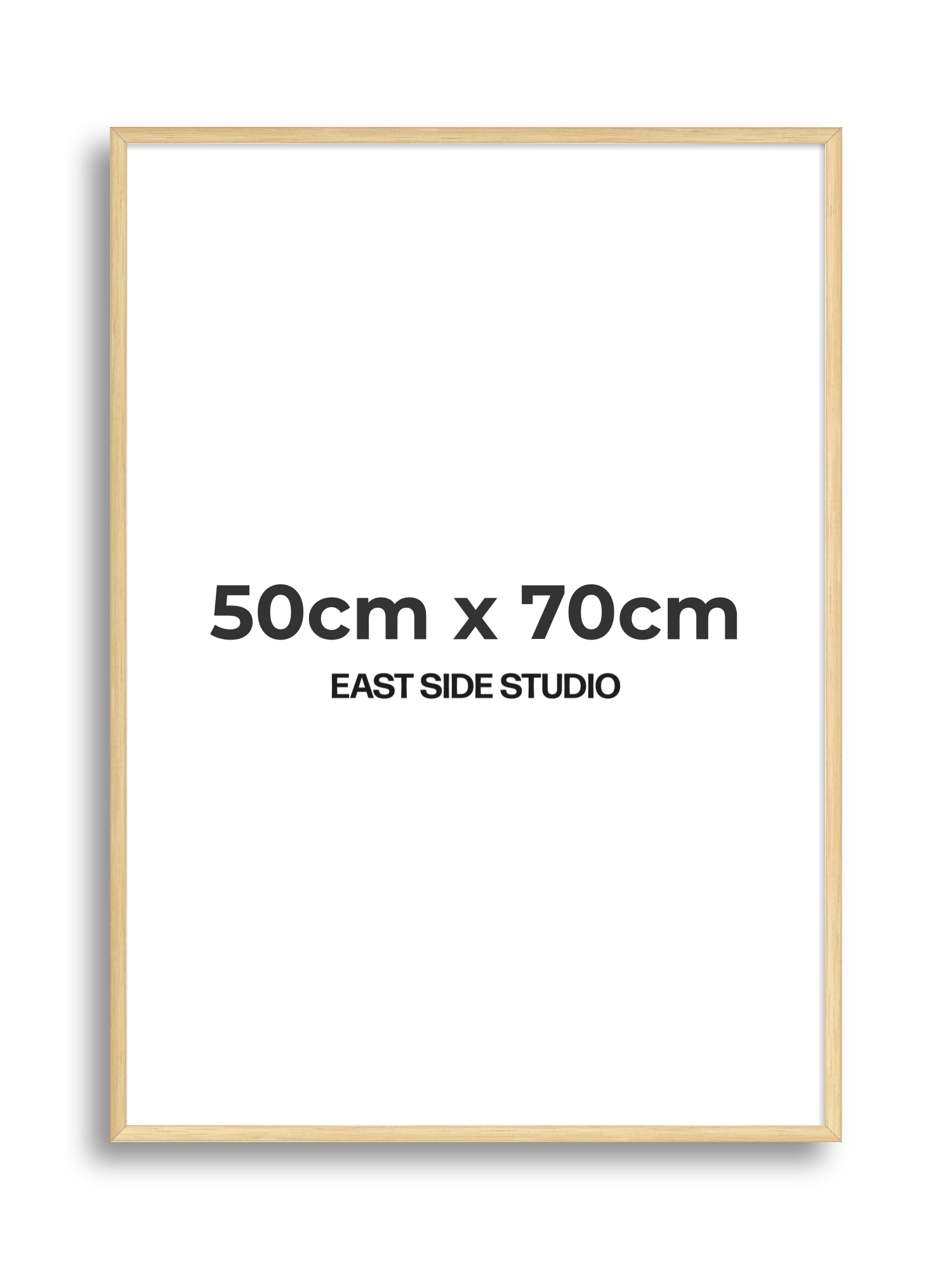 Solid Oak 50cm x 70cm picture frame