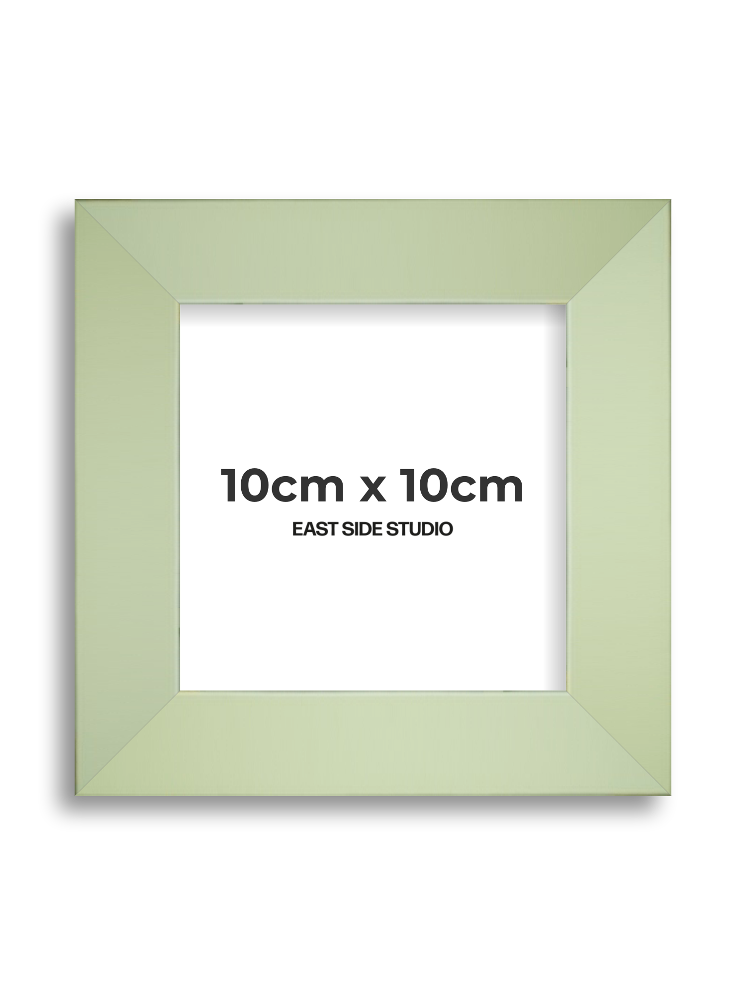 Pistachio Green 10cm x 10cm picture frame