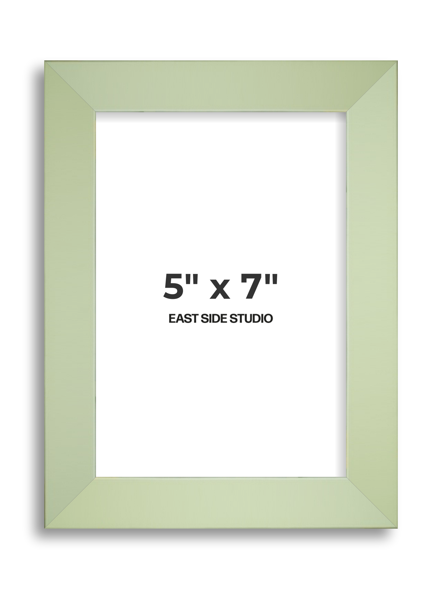 Pistachio Green 5" x 7" picture frame