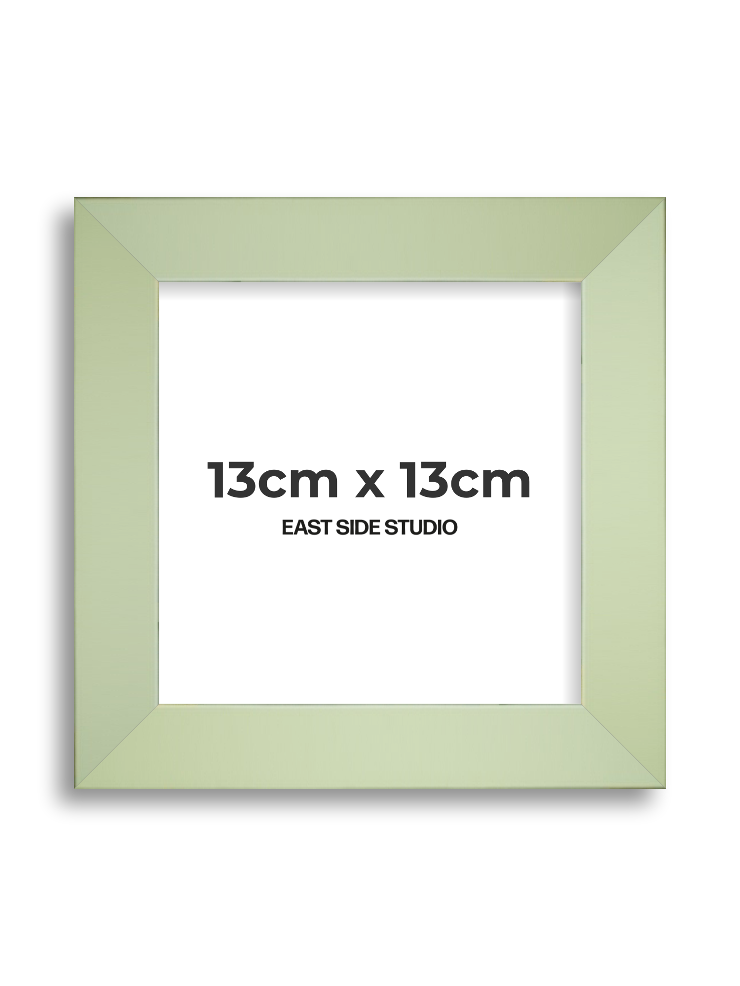 Pistachio Green 13cm x 13cm picture frame
