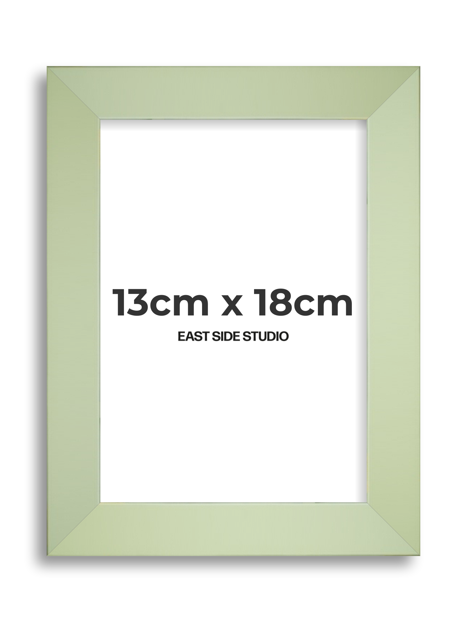 Pistachio Green 13cm x 18cm picture frame
