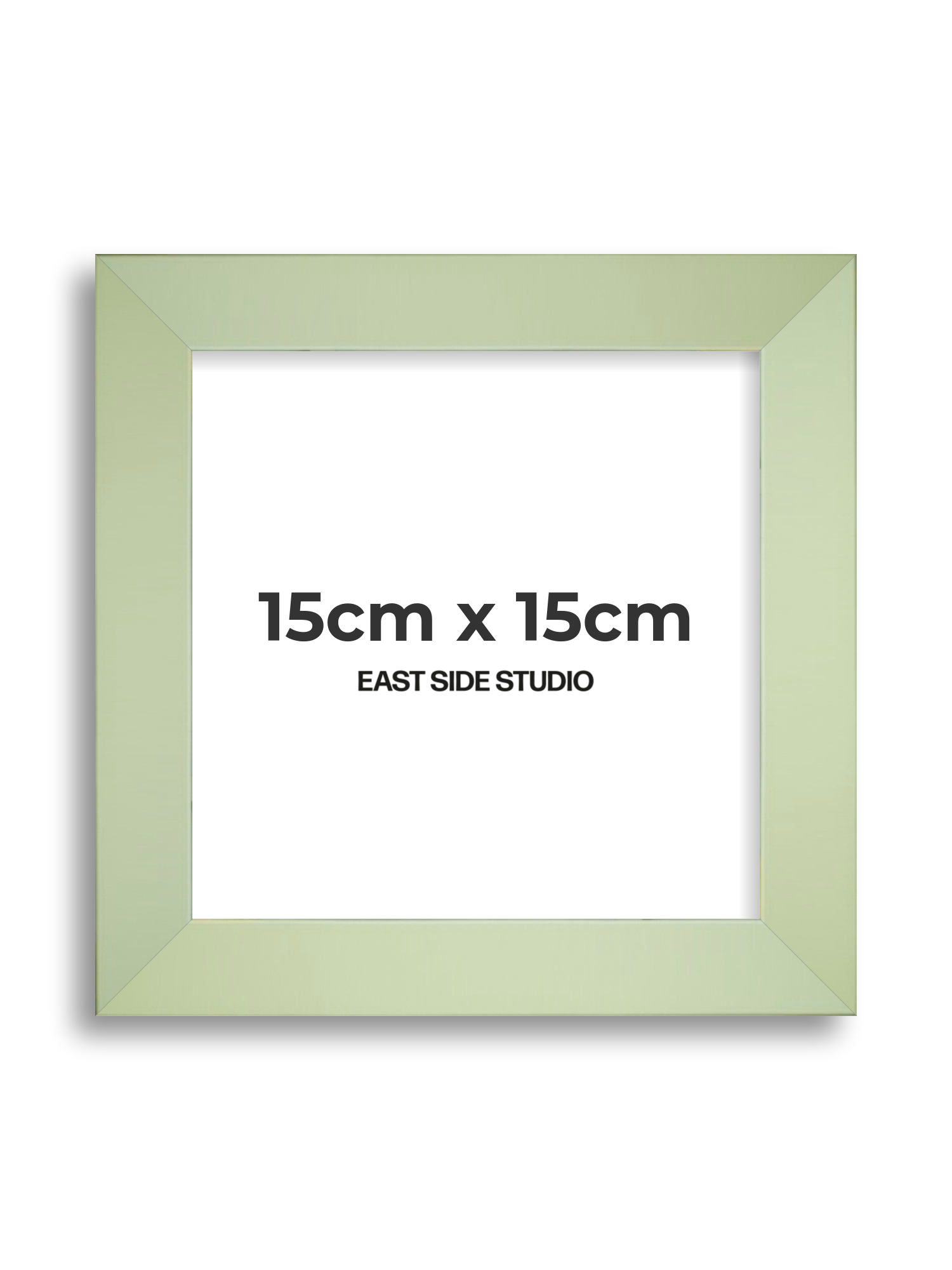 Pistachio Green 15cm x 15cm picture frame