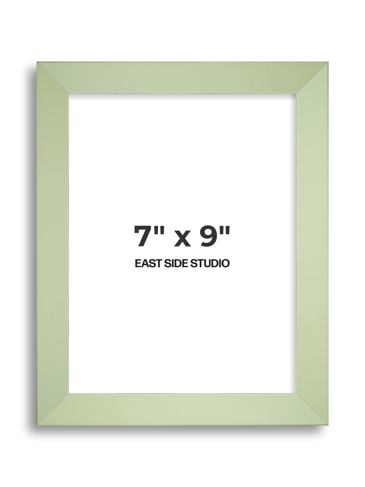 Pistachio Green 7" x 9" picture frame