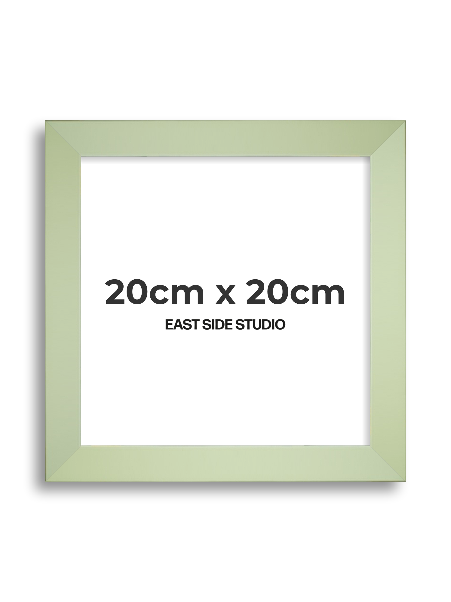 Pistachio Green 20cm x 20cm picture frame