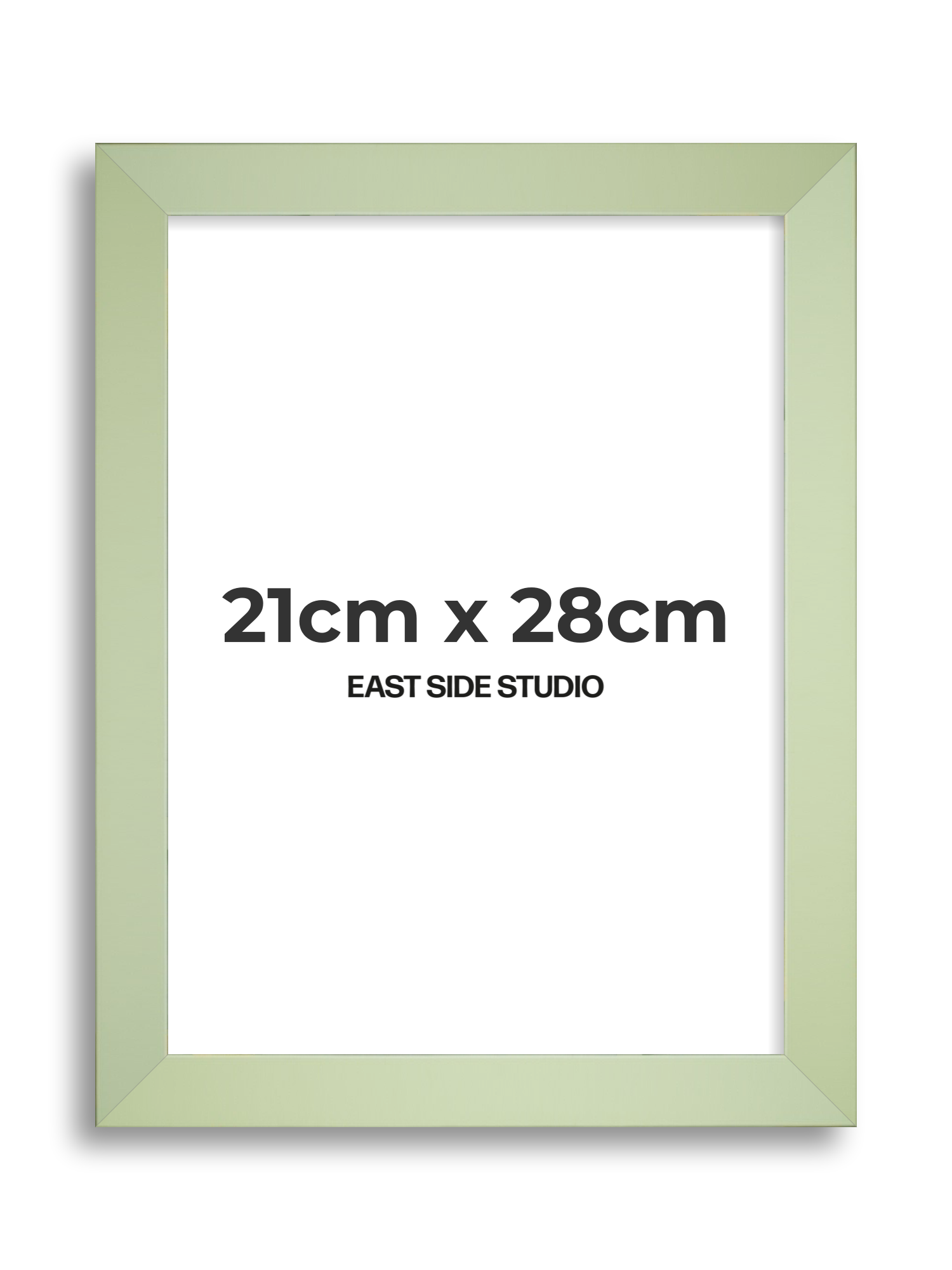 Pistachio Green 21cm x 28cm picture frame