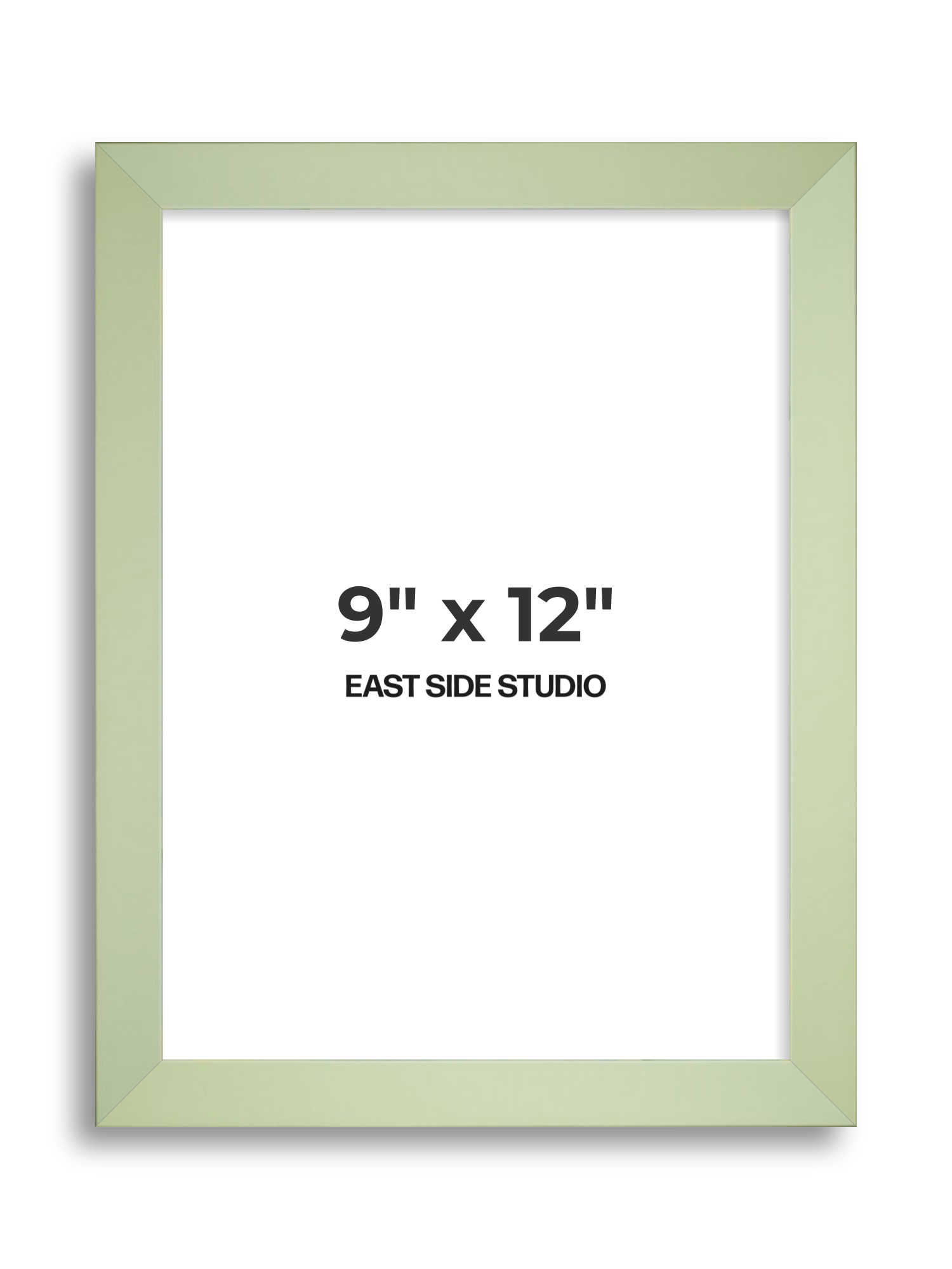Pistachio Green 9" x 12" picture frame