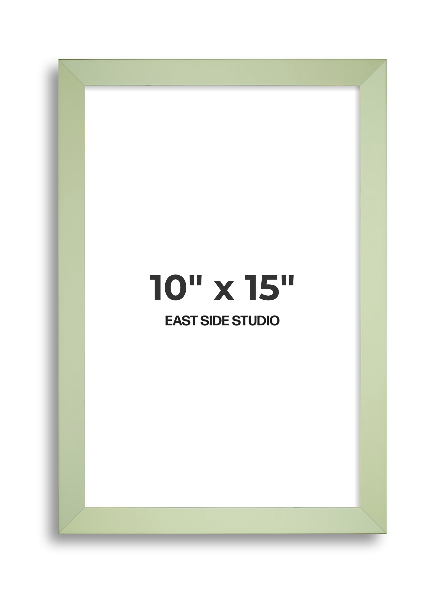 Pistachio Green 10" x 15" picture frame