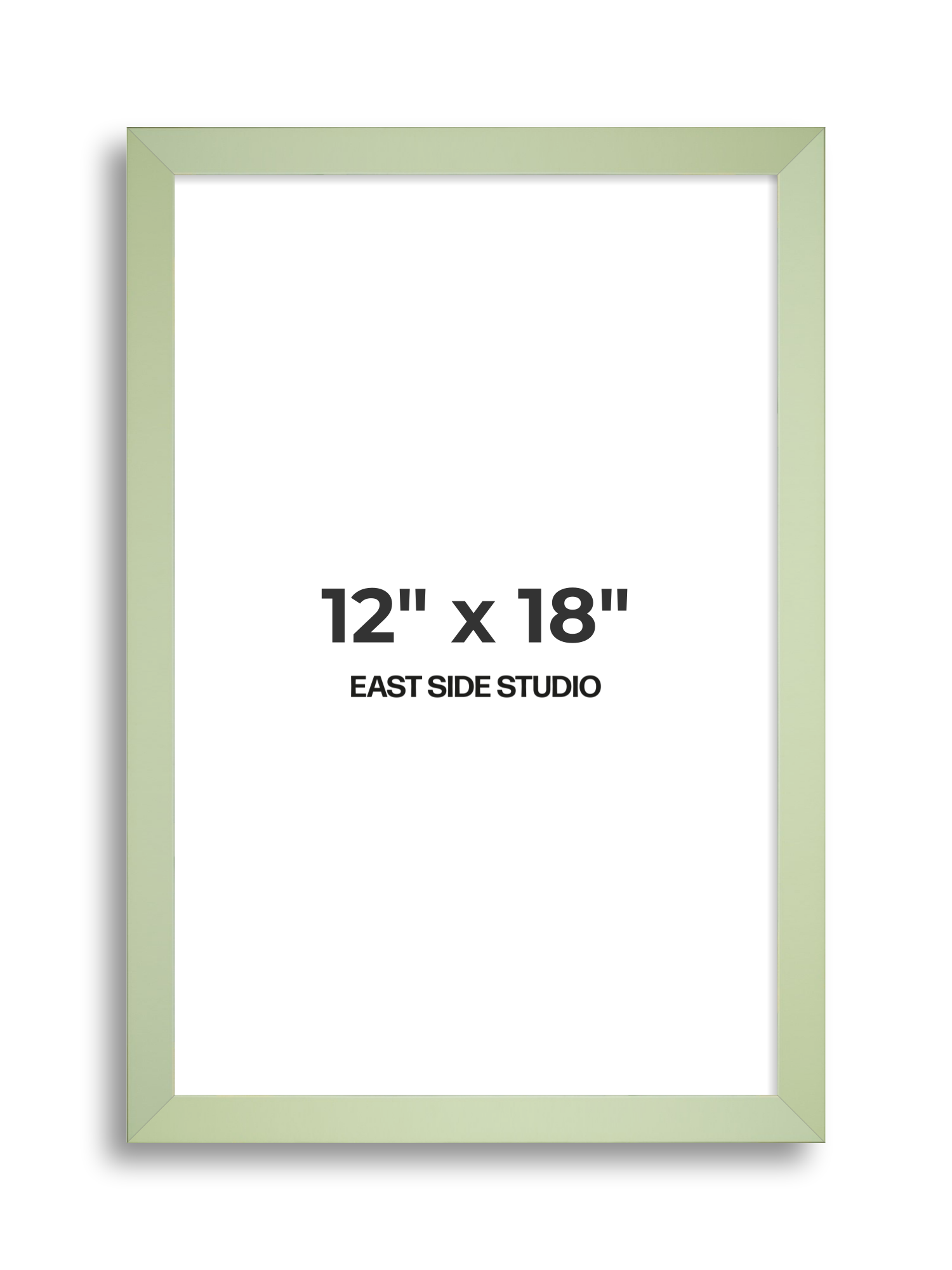 Pistachio Green 12" x 18" picture frame