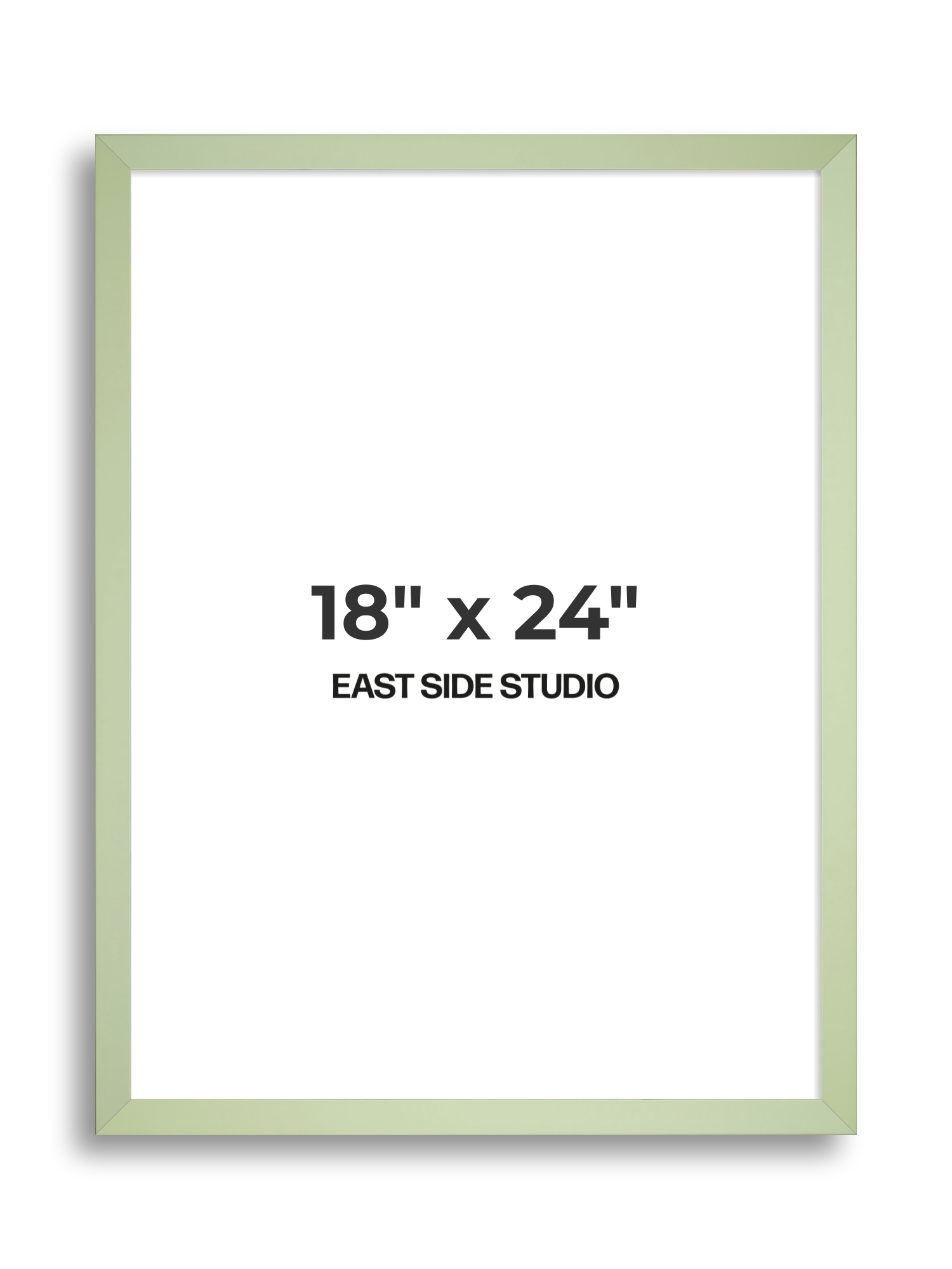 Pistachio Green 18" x 24" picture frame