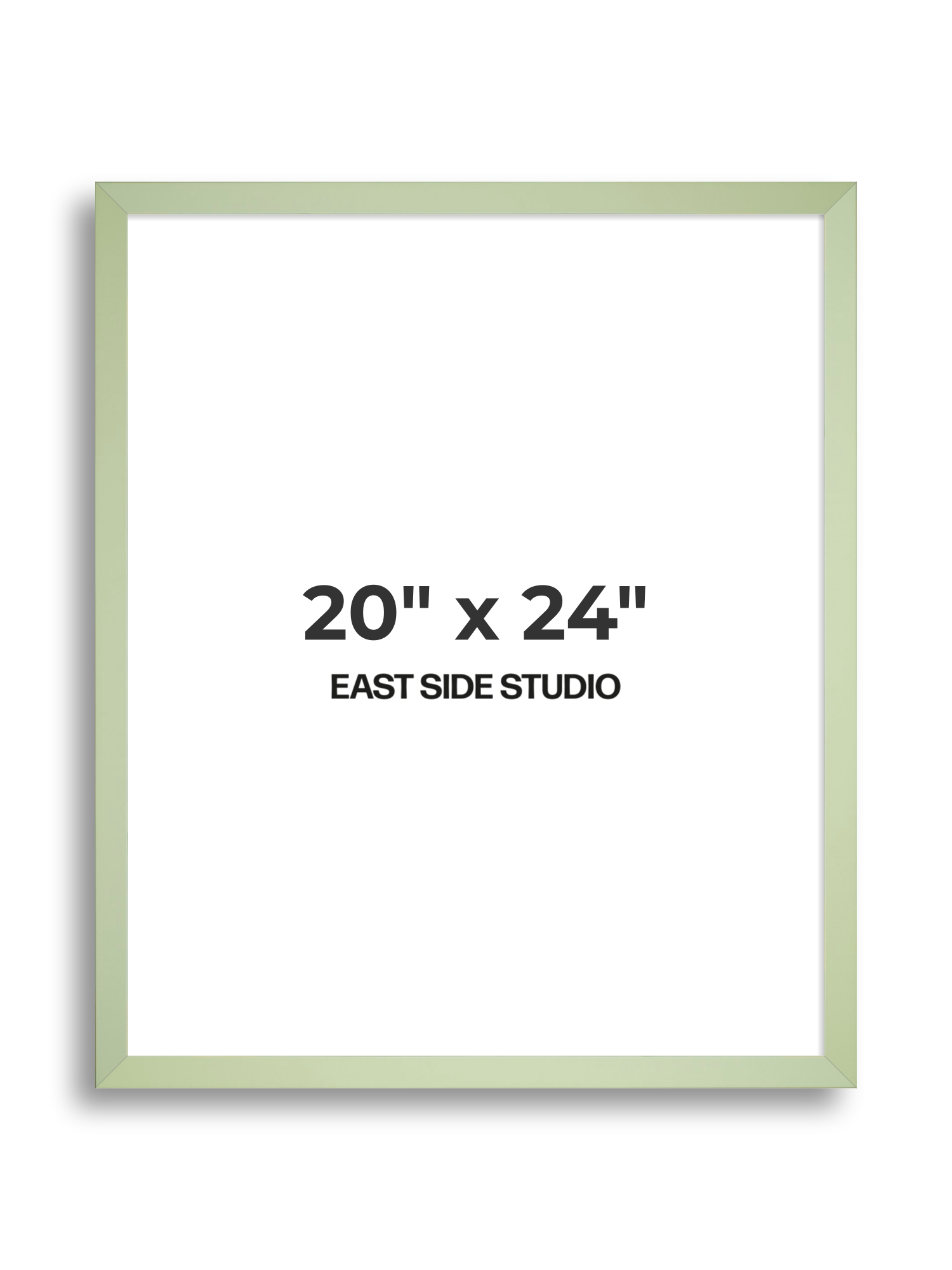 Pistachio Green 20" x 24" picture frame