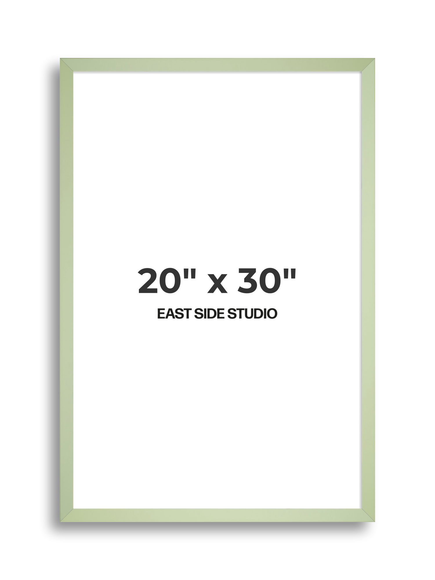 Pistachio Green 20" x 30" picture frame